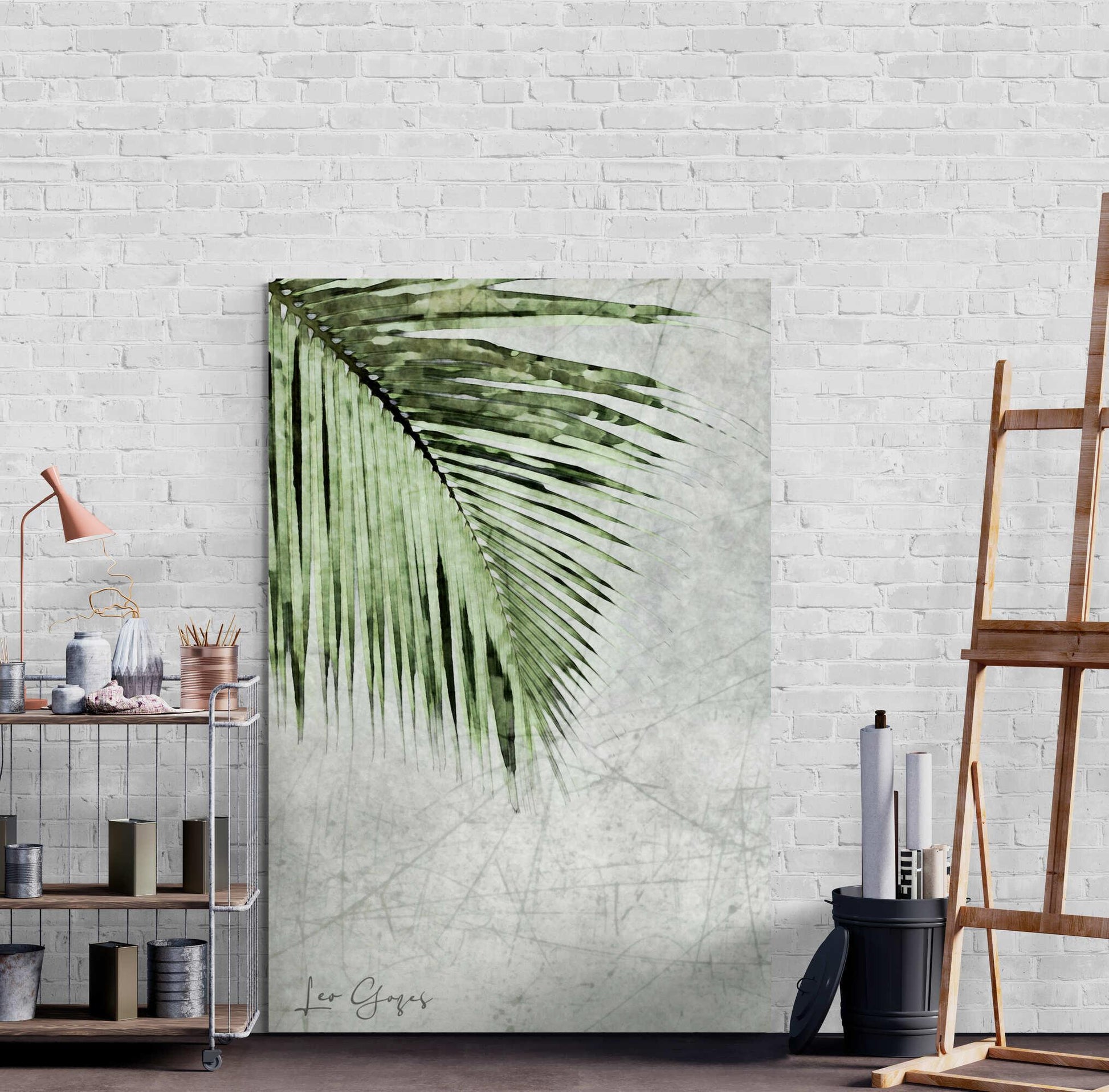 The Green Corner Wall Art - ARTAX GALLERY