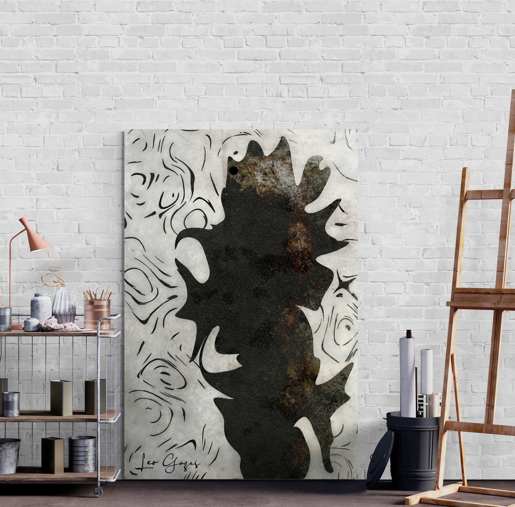 The Rooster Wall Art - ARTAX GALLERY