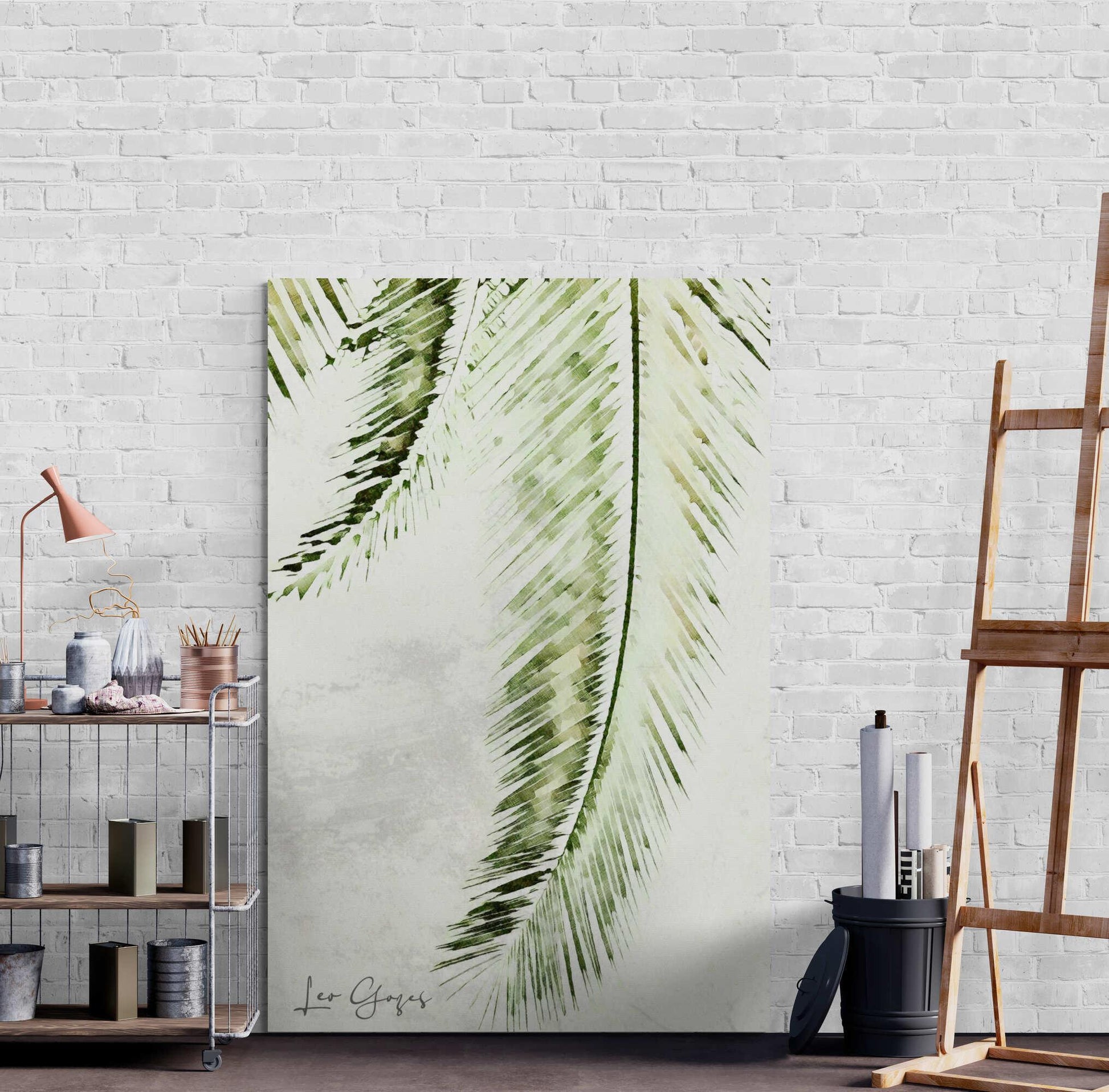 Silent Green Wall Art - ARTAX GALLERY