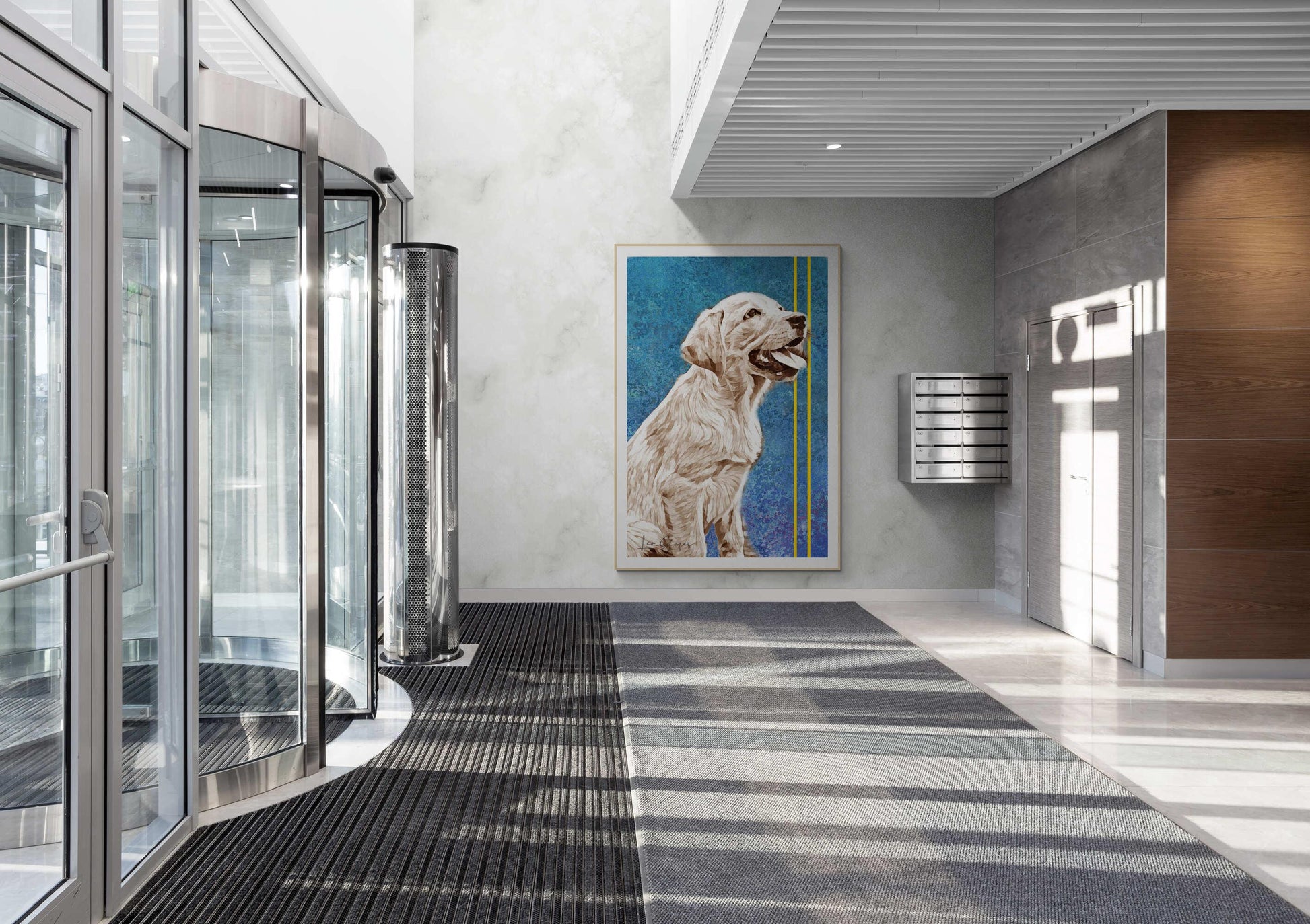 Golden Retriever Puppy Wall Art - ARTAX GALLERY