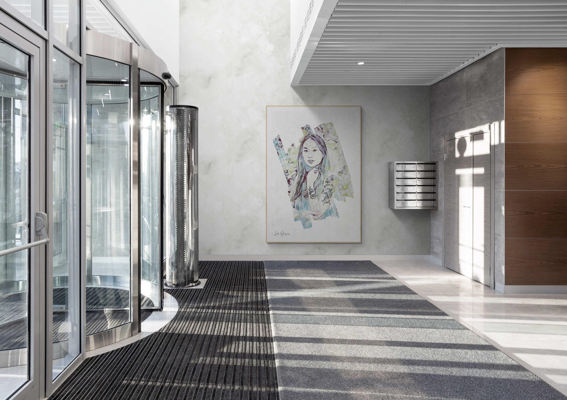 Dragon Girl Wall Art - ARTAX GALLERY