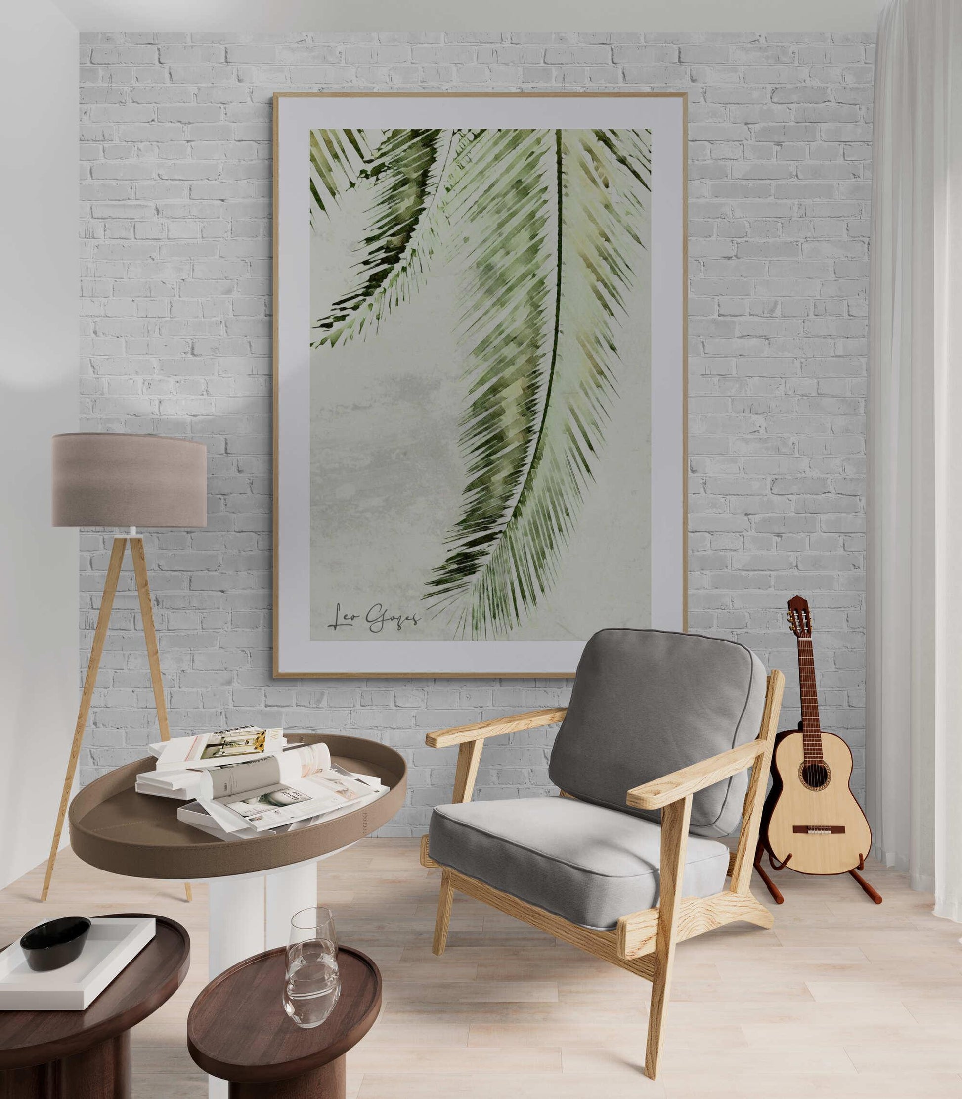 Silent Green Wall Art - ARTAX GALLERY