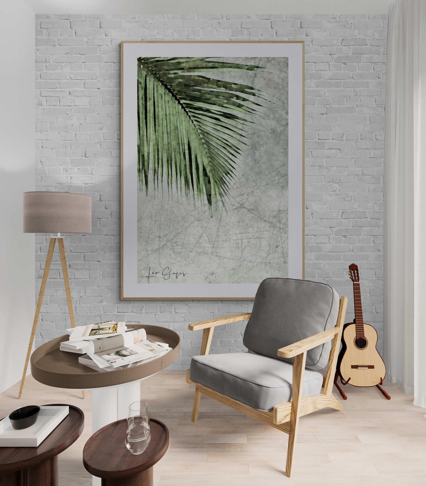 The Green Corner Wall Art - ARTAX GALLERY