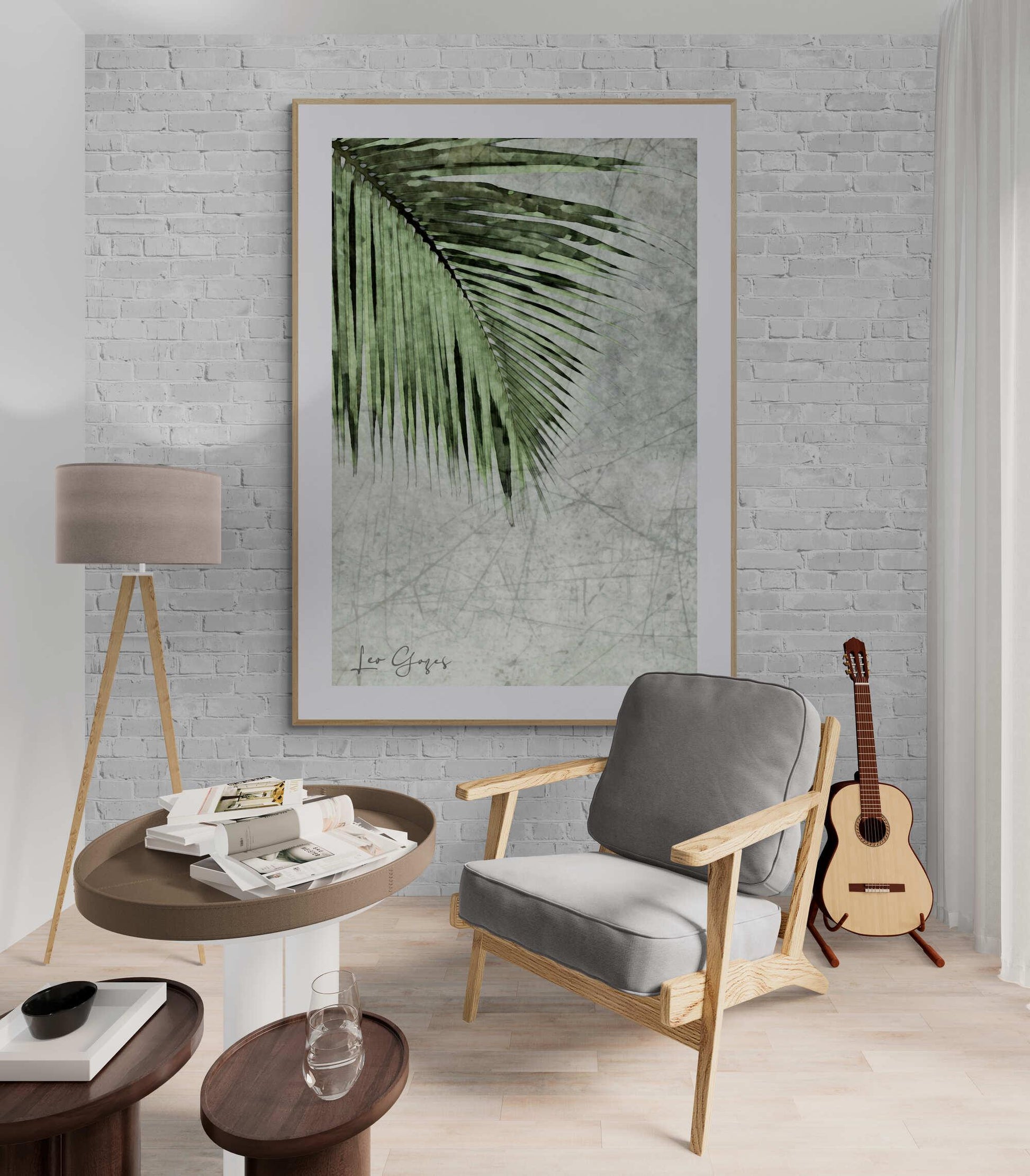 The Green Corner Wall Art - ARTAX GALLERY