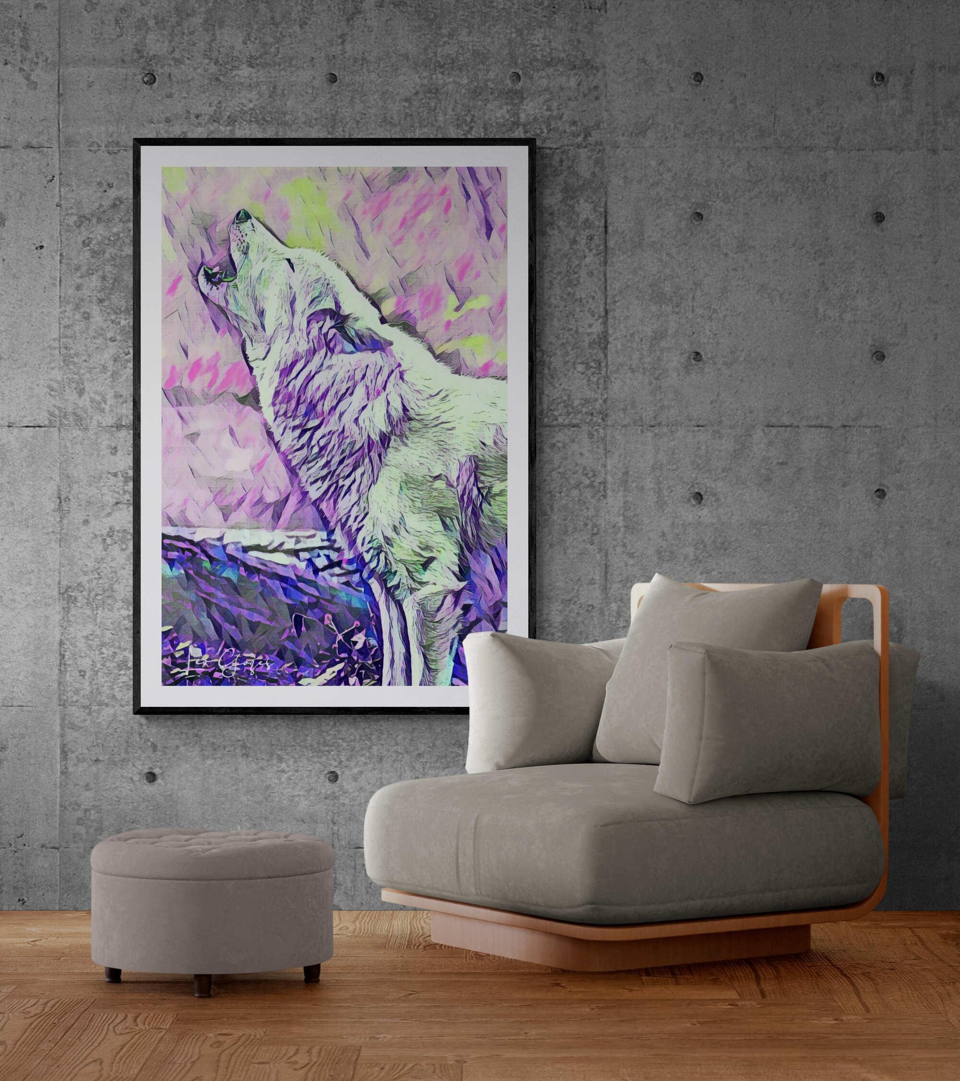 The She-Wolf Wall Art - ARTAX GALLERY