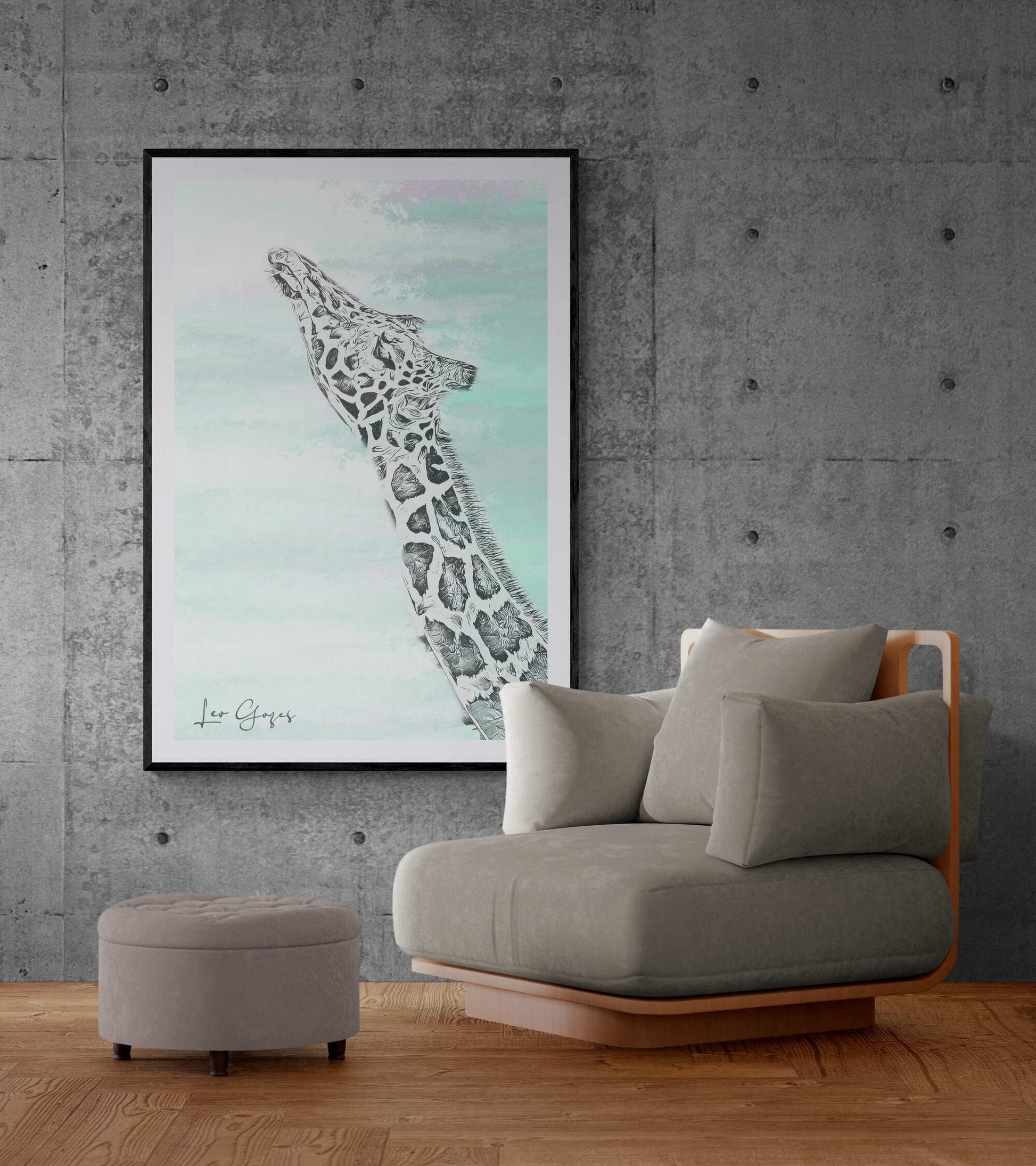 Giraffe & More Wall Art - ARTAX GALLERY
