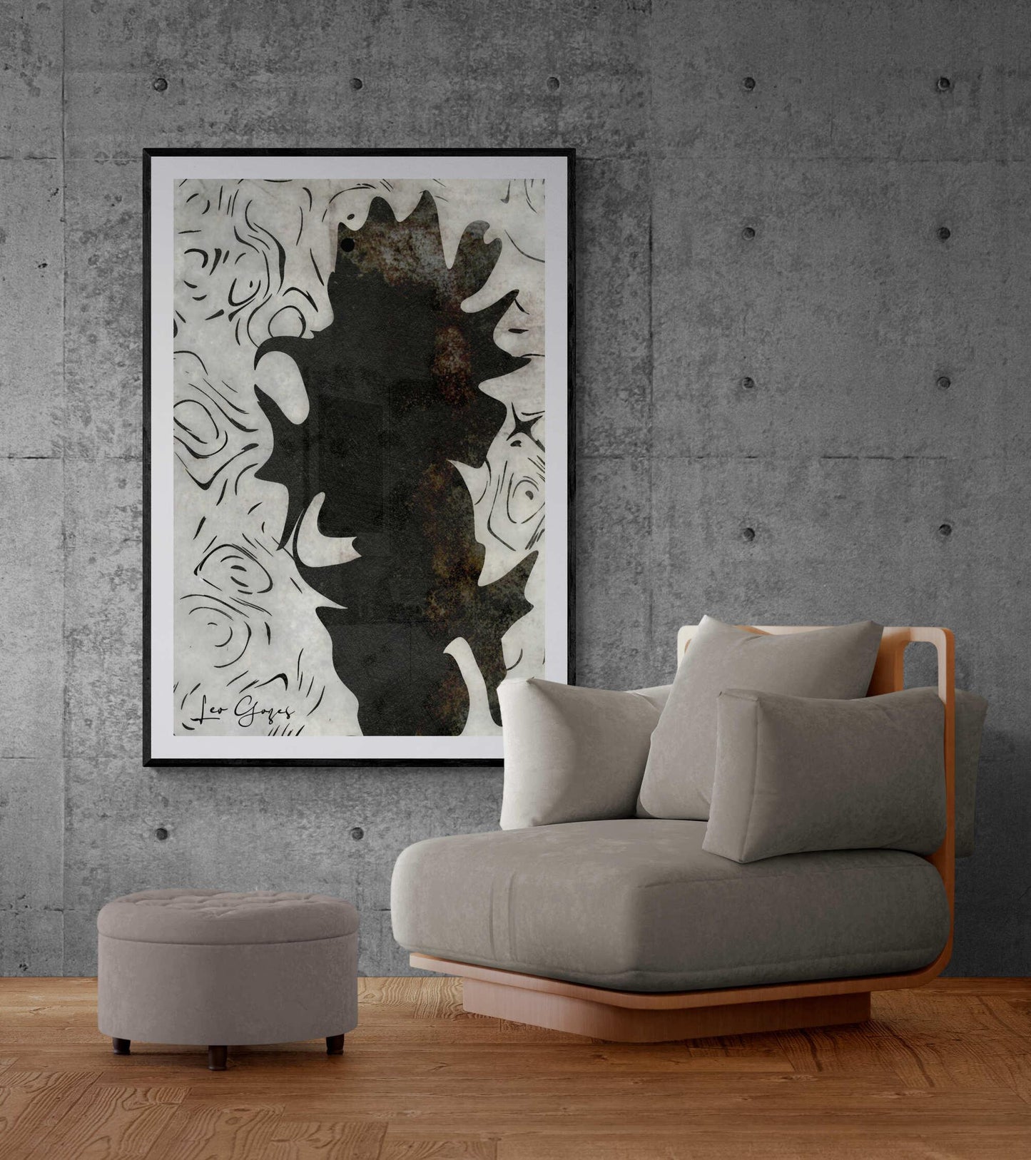 The Rooster Wall Art - ARTAX GALLERY