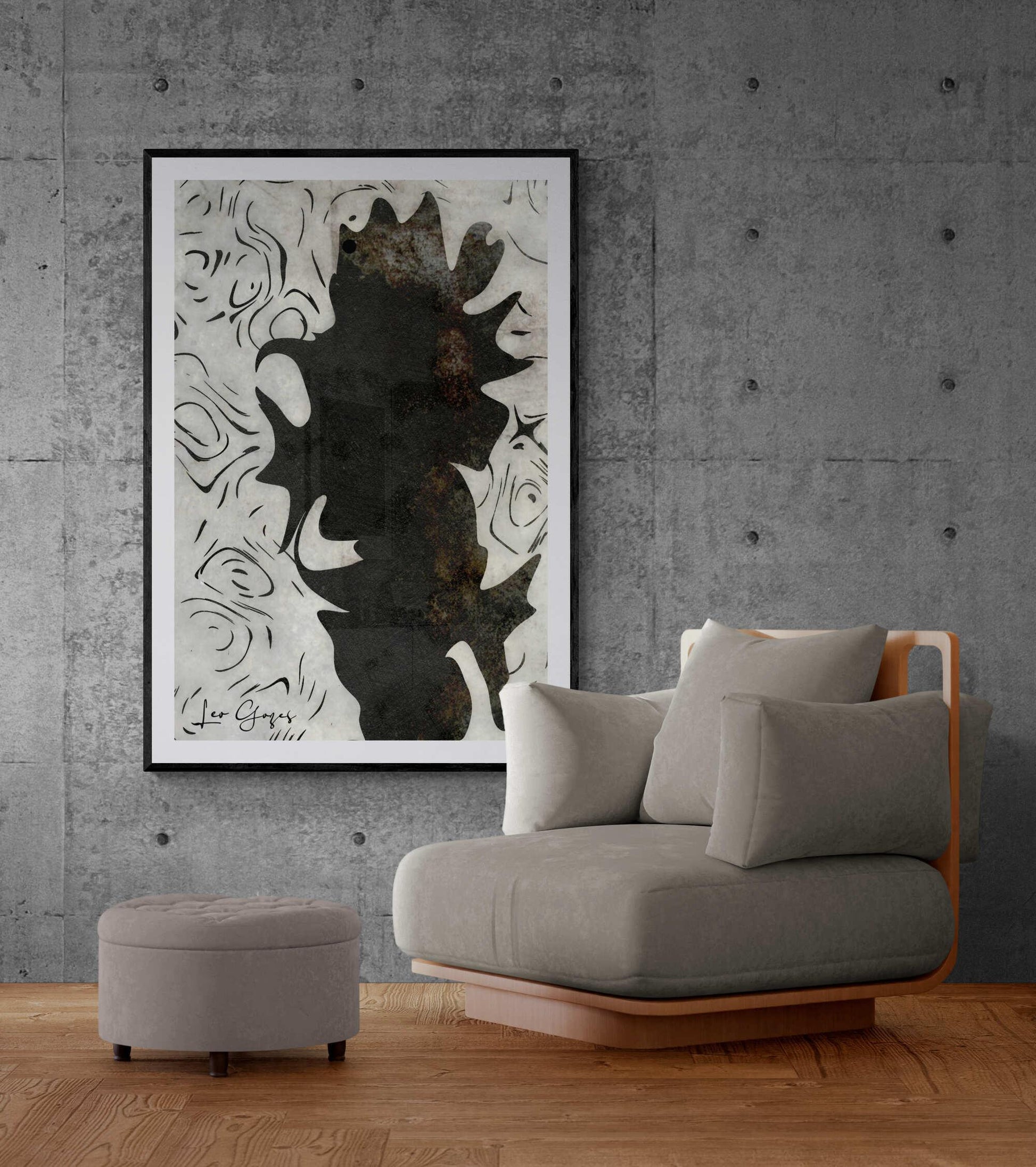 The Rooster Wall Art - ARTAX GALLERY