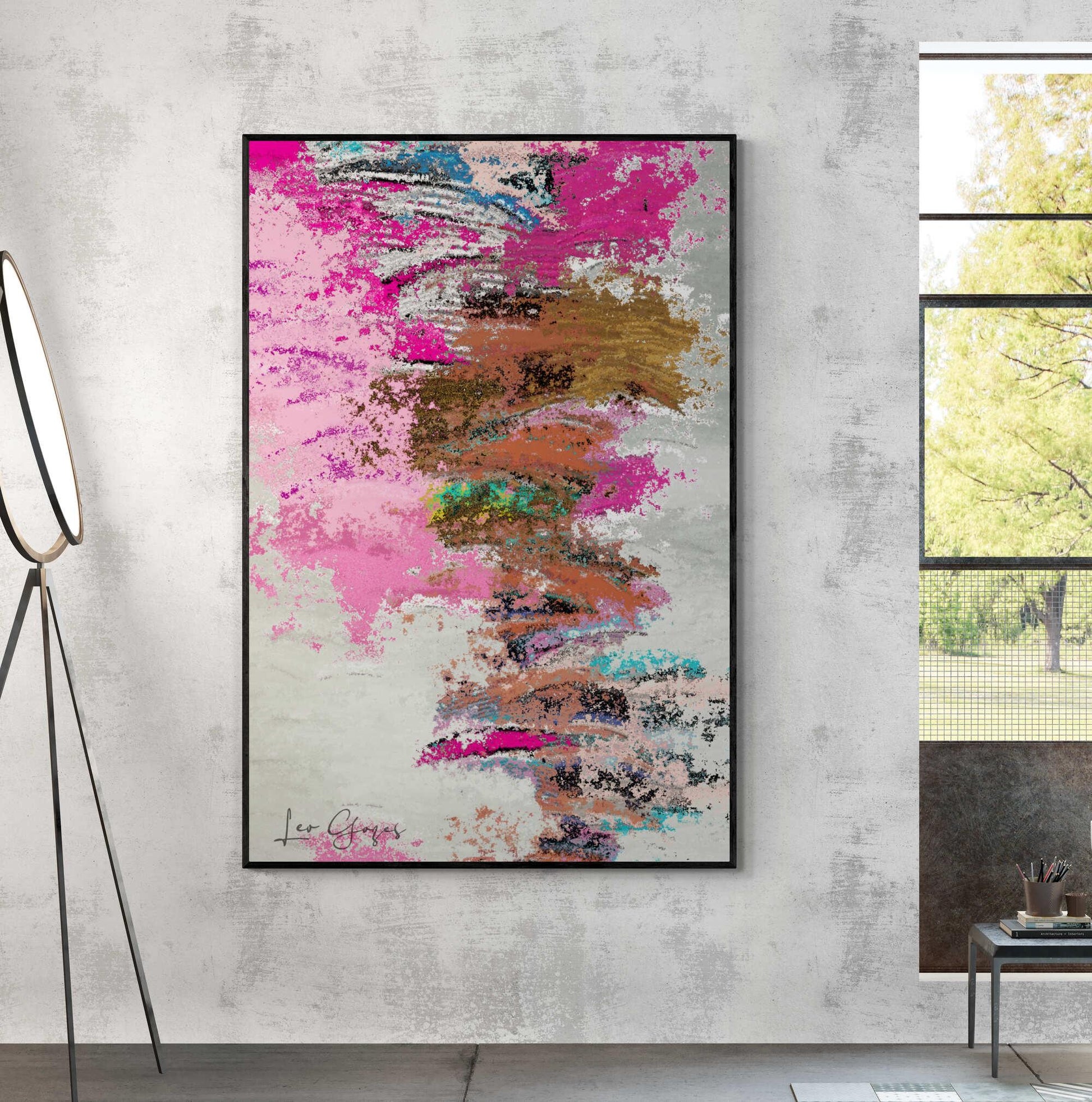 Lady Tornado Wall Art - ARTAX GALLERY