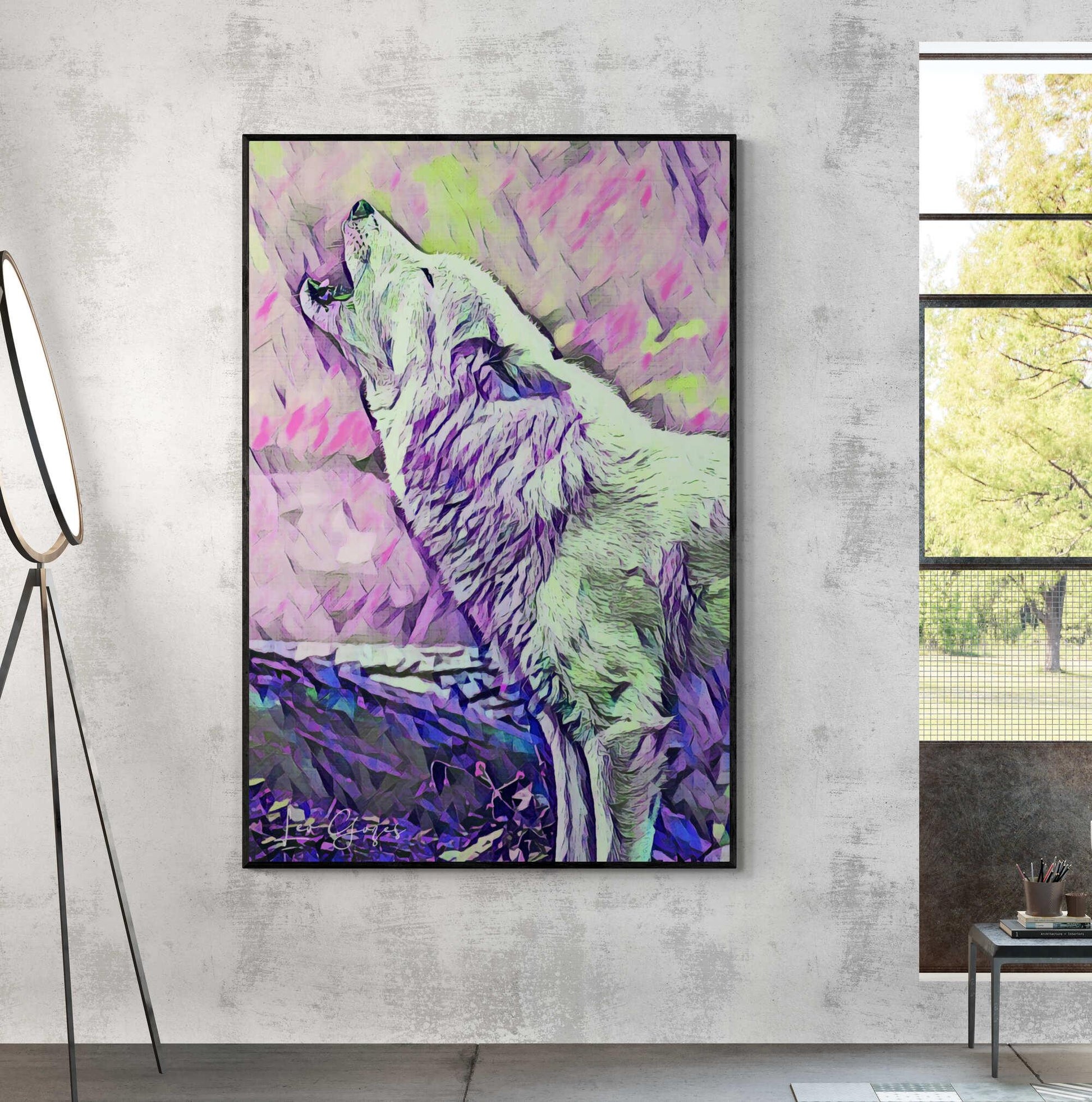 The She-Wolf Wall Art - ARTAX GALLERY