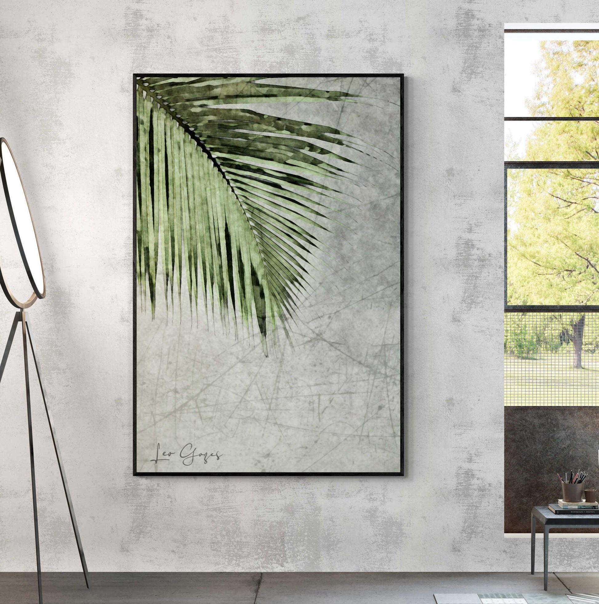 The Green Corner Wall Art - ARTAX GALLERY