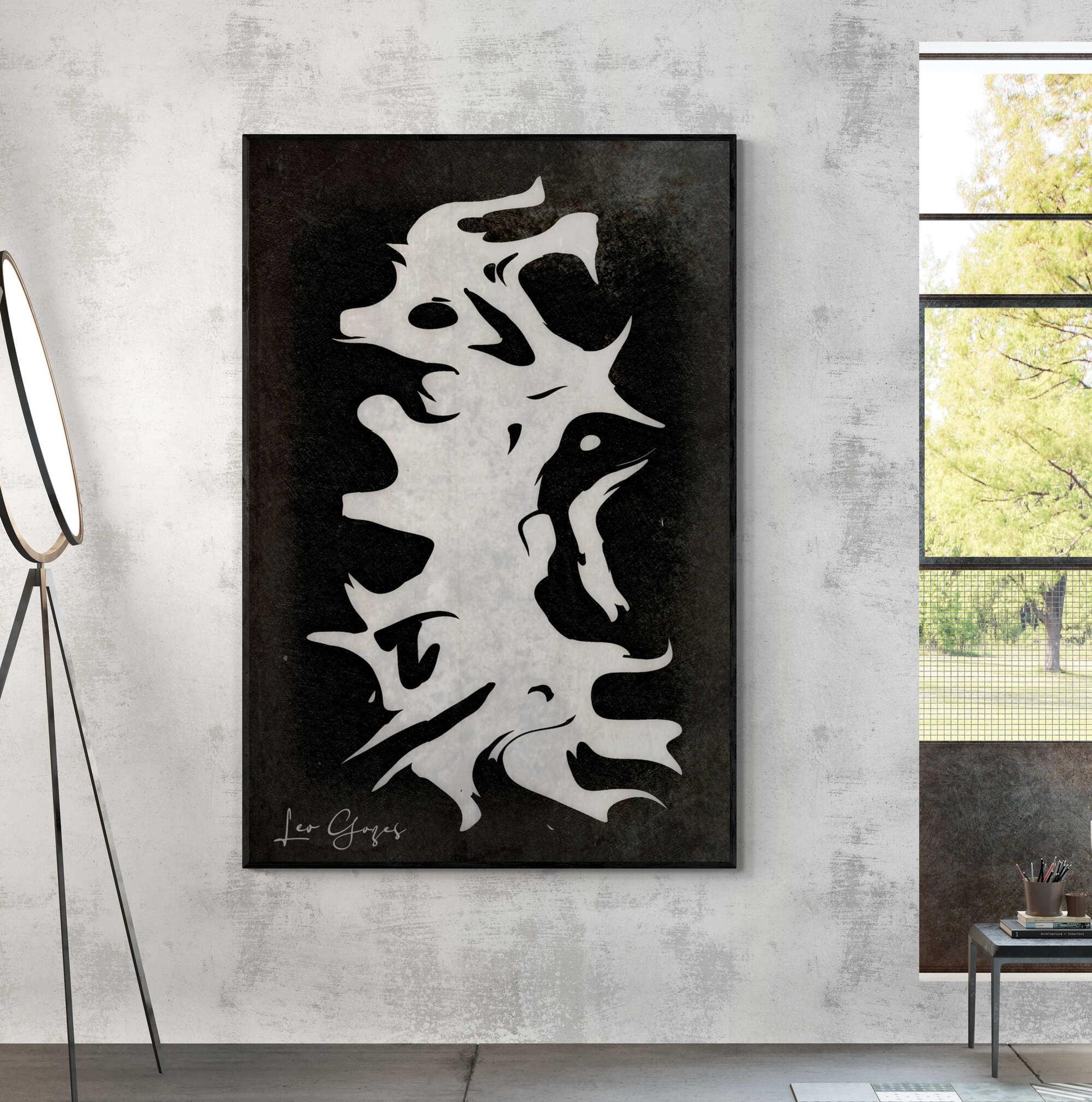 The Goat Wall Art - ARTAX GALLERY