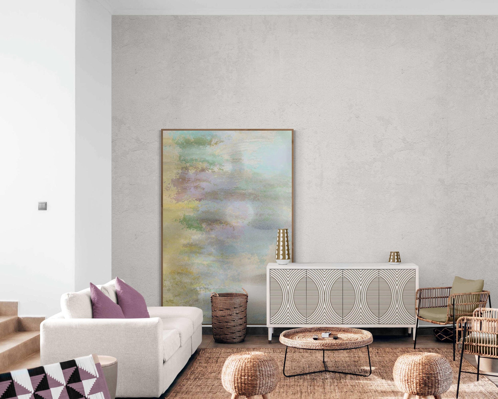 Rings of Faith Wall Art - ARTAX GALLERY