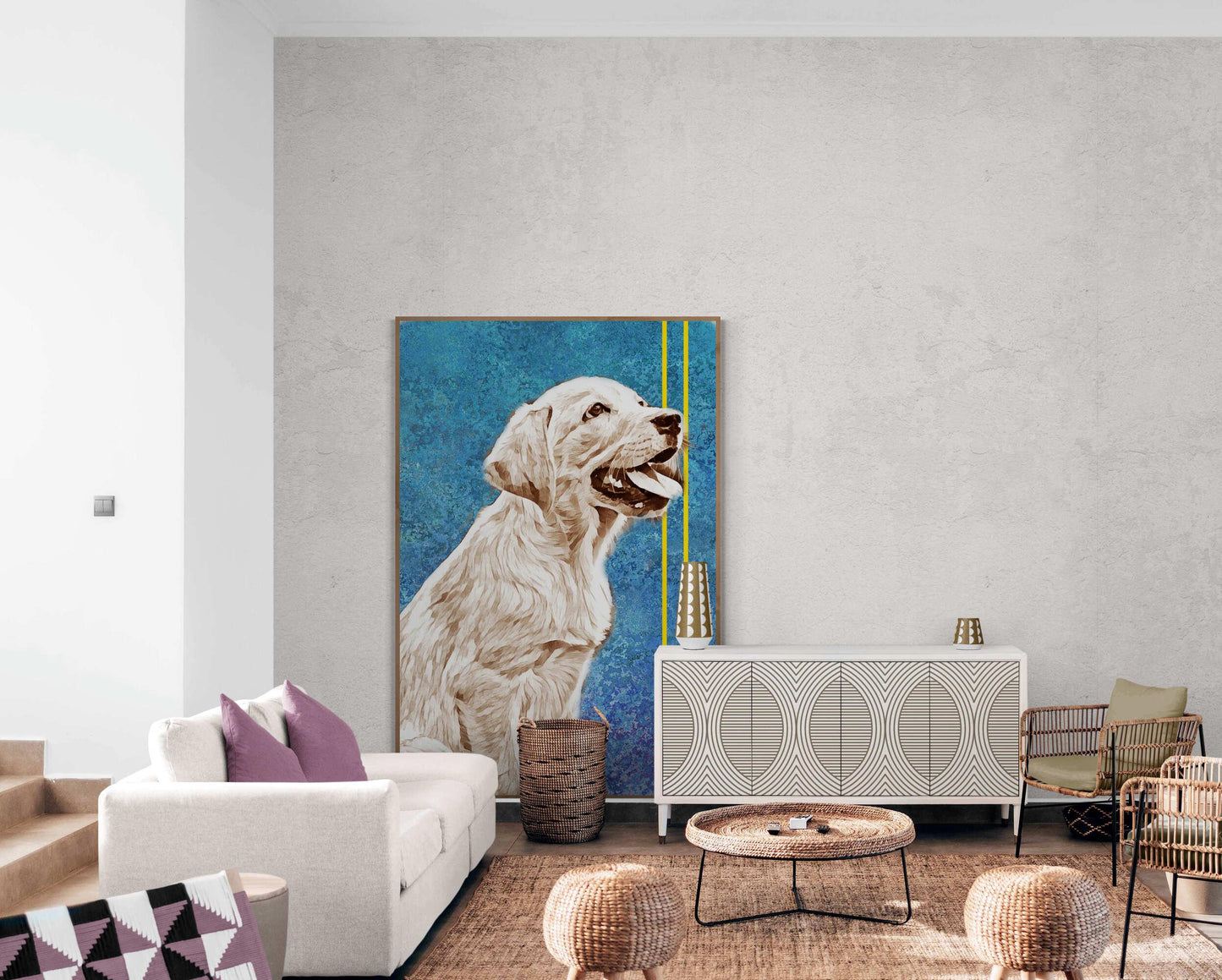 Golden Retriever Puppy Wall Art - ARTAX GALLERY