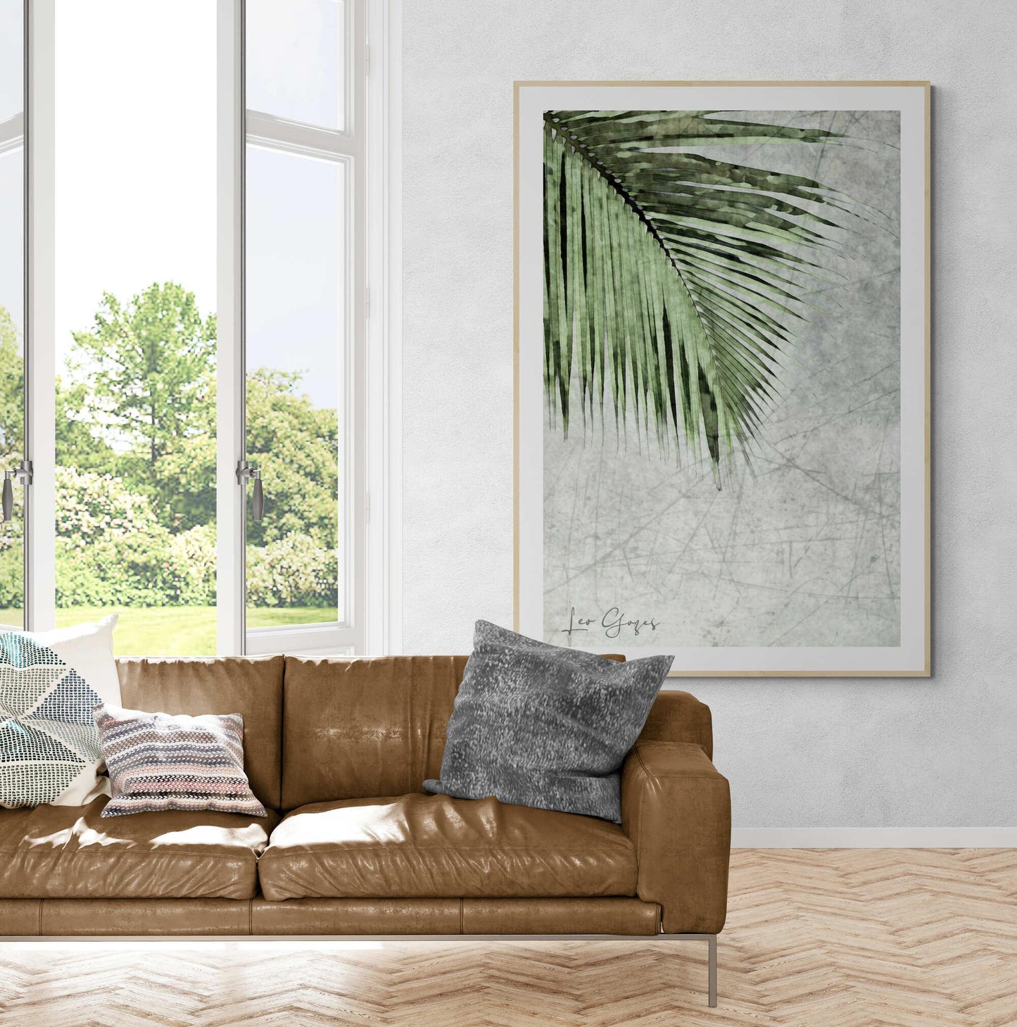 The Green Corner Wall Art - ARTAX GALLERY