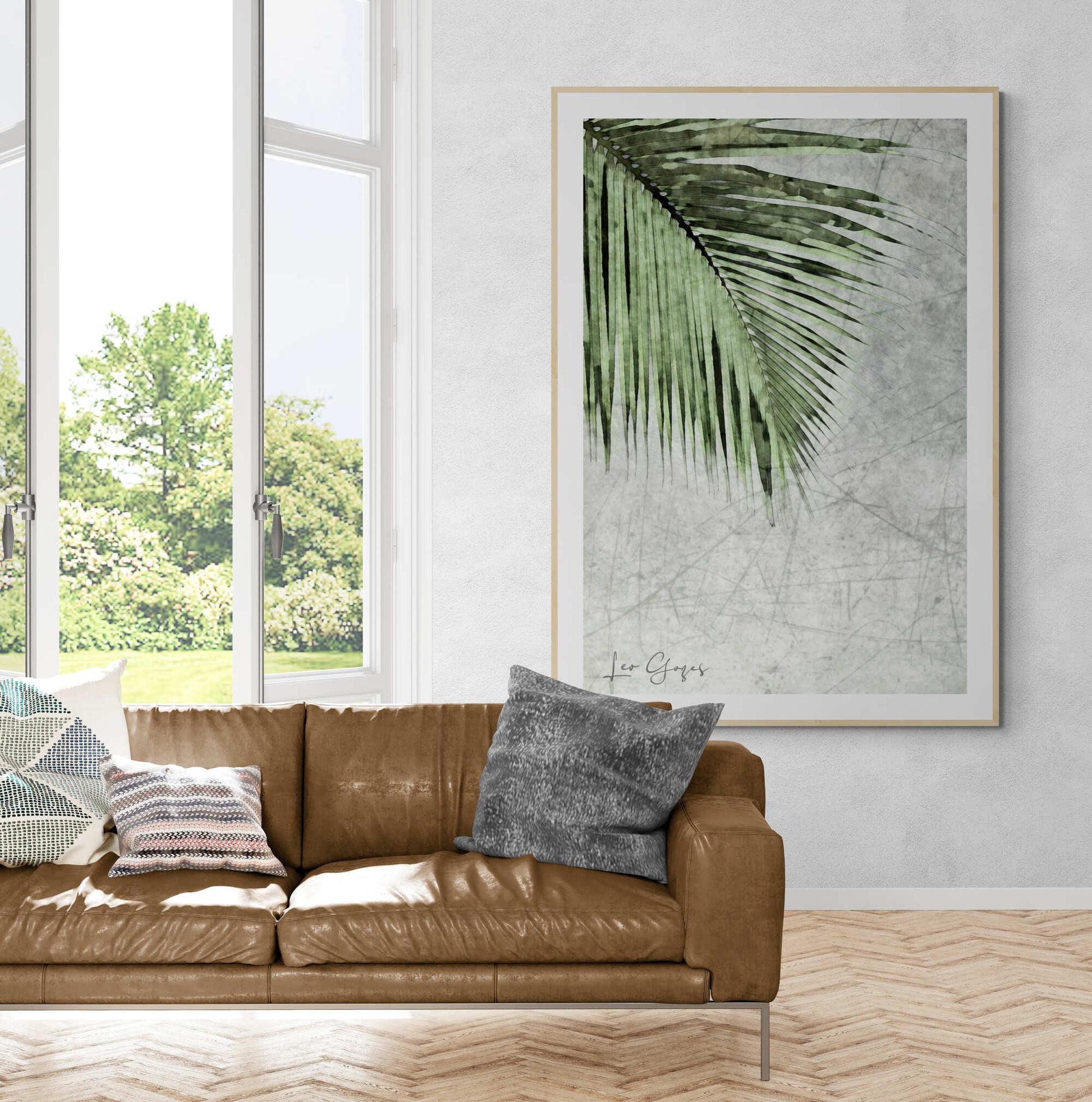 The Green Corner Wall Art - ARTAX GALLERY