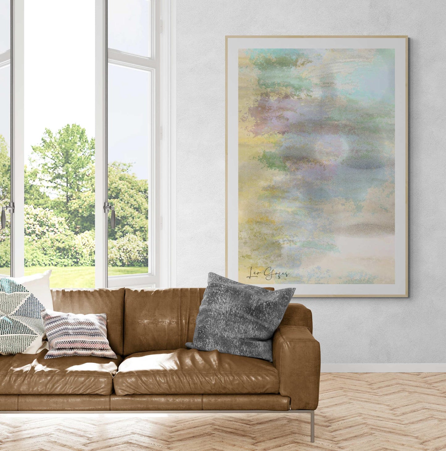 Rings of Faith Wall Art - ARTAX GALLERY