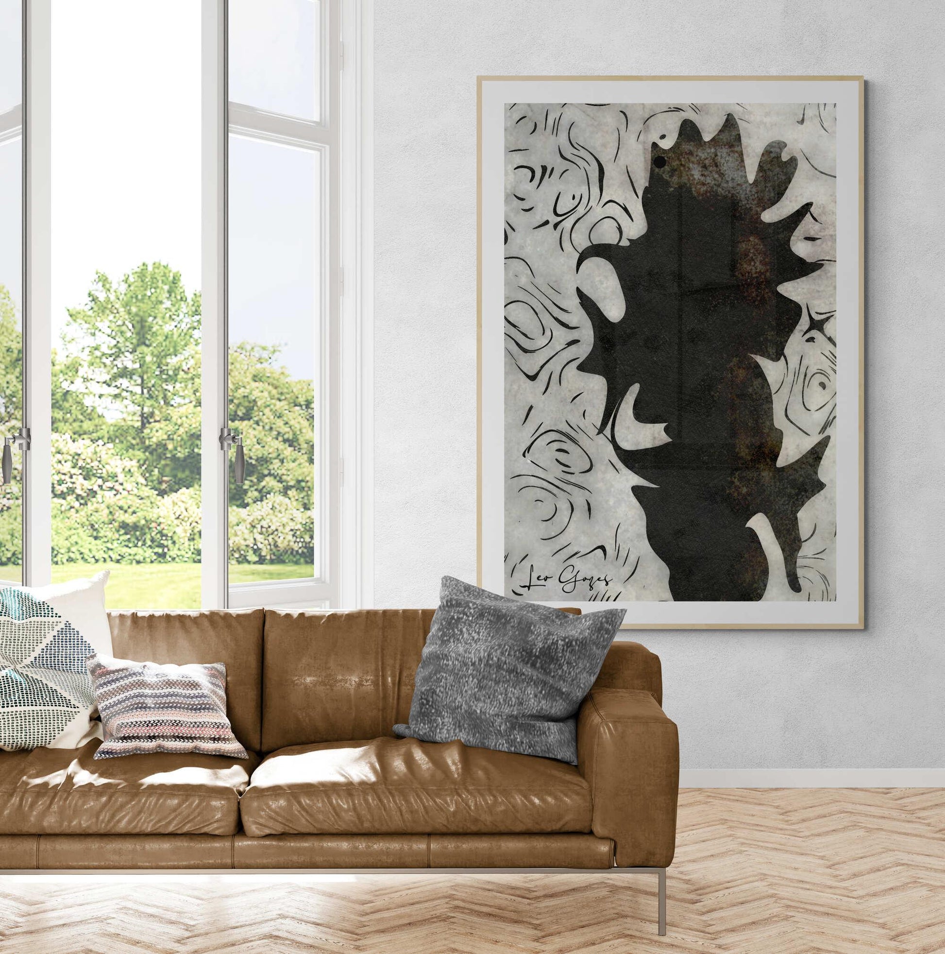 The Rooster Wall Art - ARTAX GALLERY