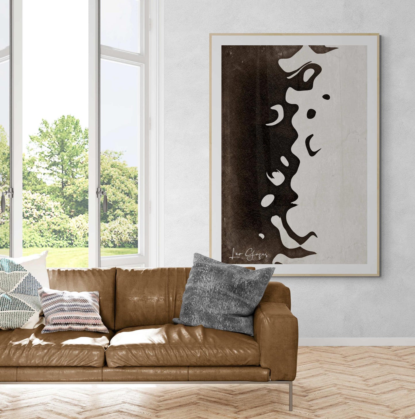 The Eternal Conflict Wall Art - ARTAX GALLERY