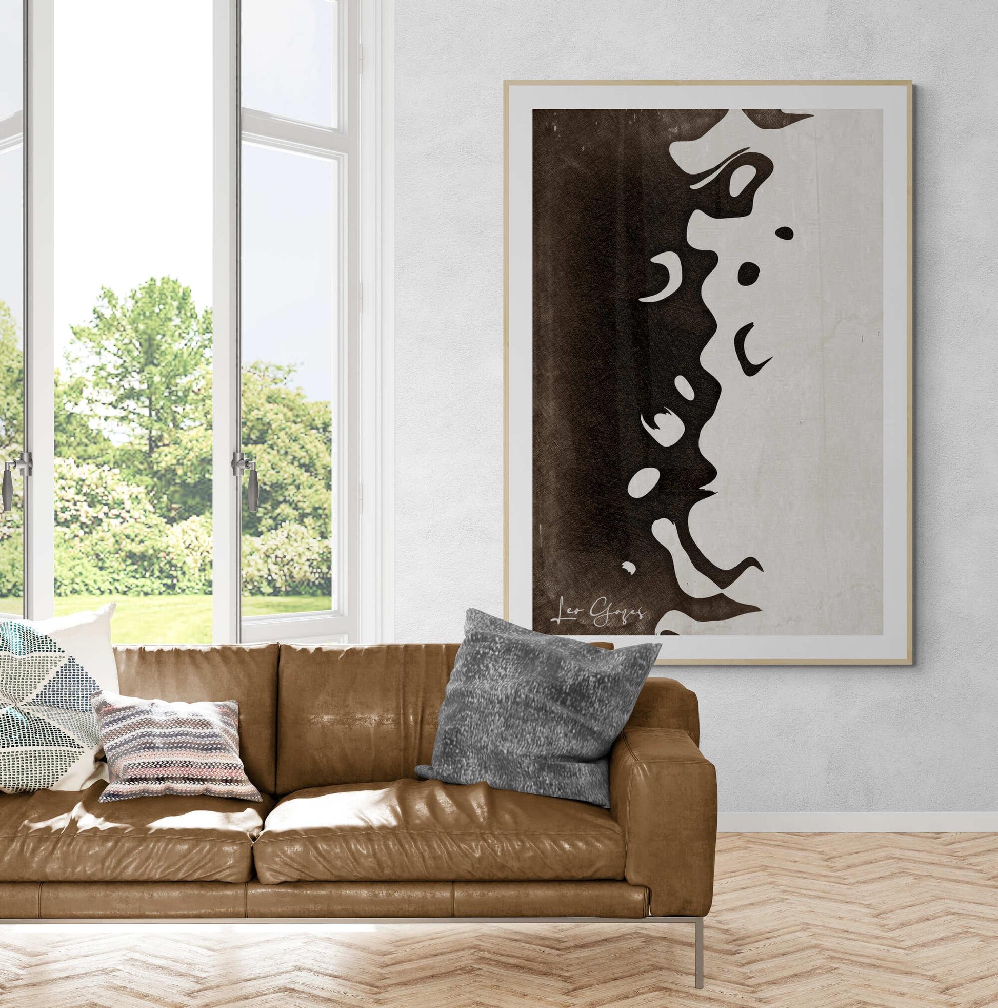 The Eternal Conflict Wall Art - ARTAX GALLERY