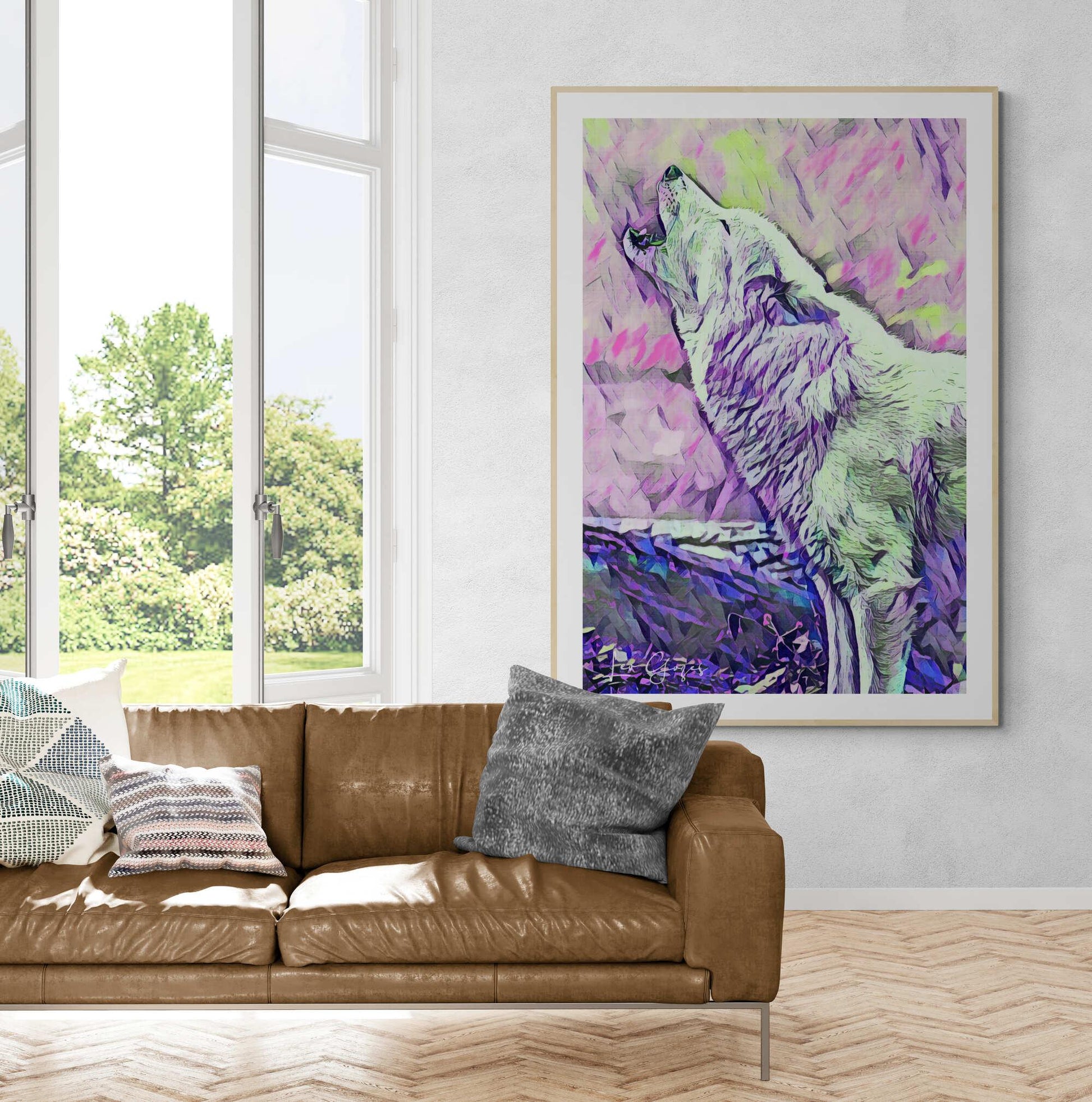 The She-Wolf Wall Art - ARTAX GALLERY