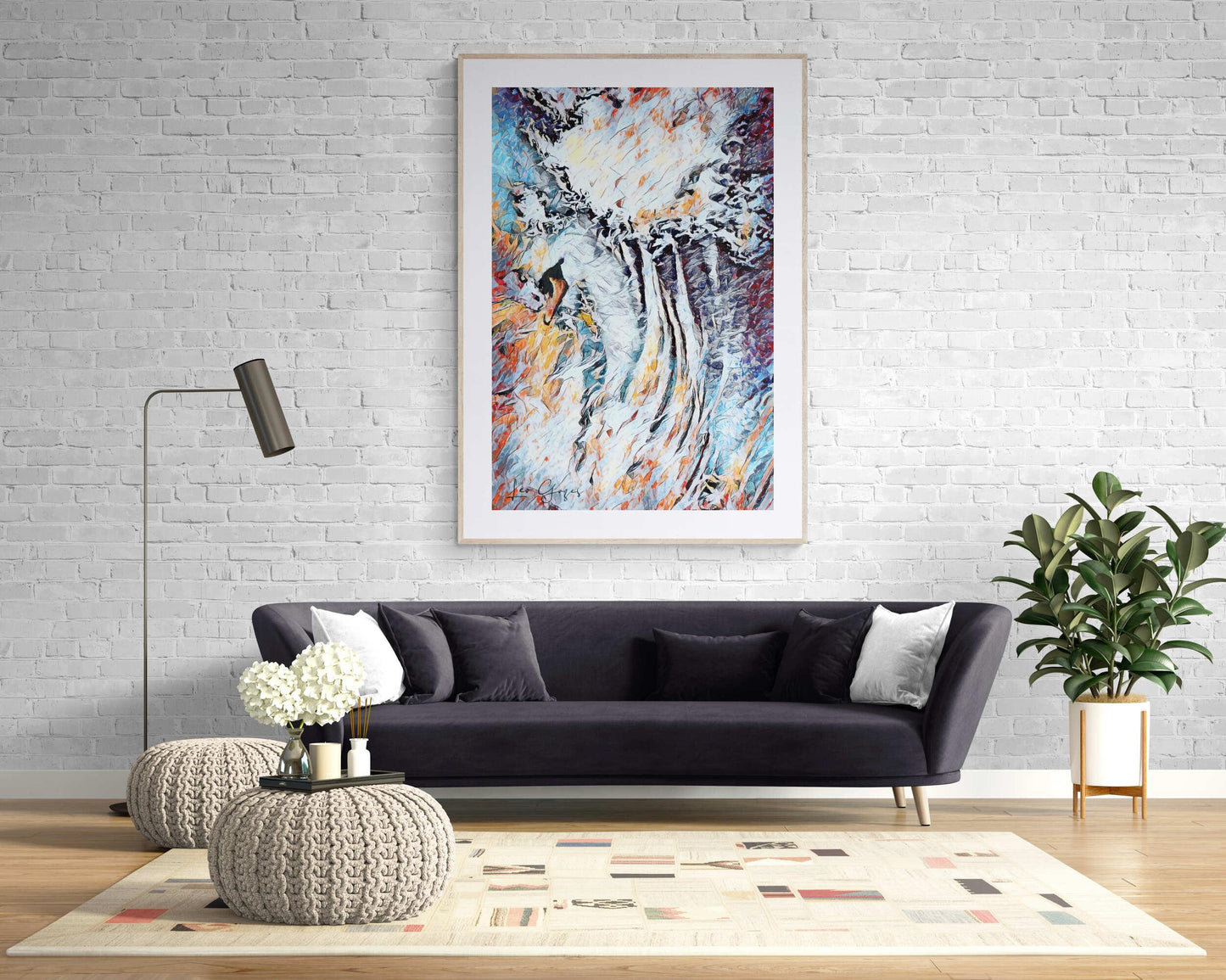 The Golden Swan Wall Art - ARTAX GALLERY