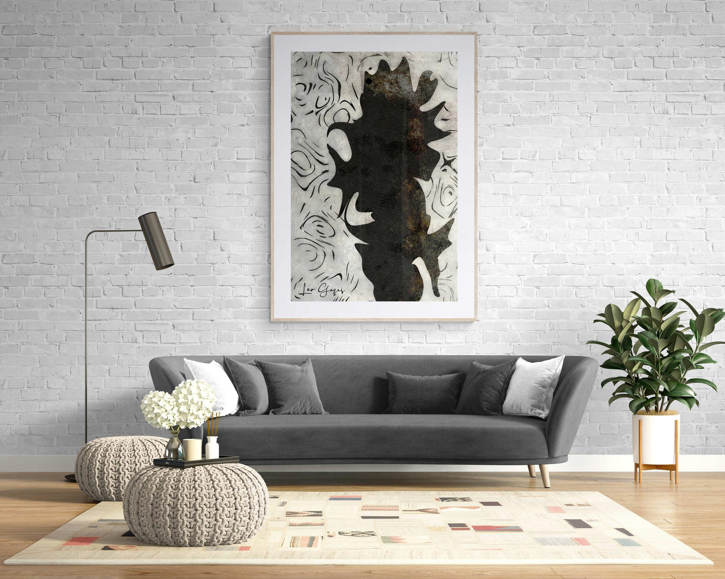 The Rooster Wall Art - ARTAX GALLERY