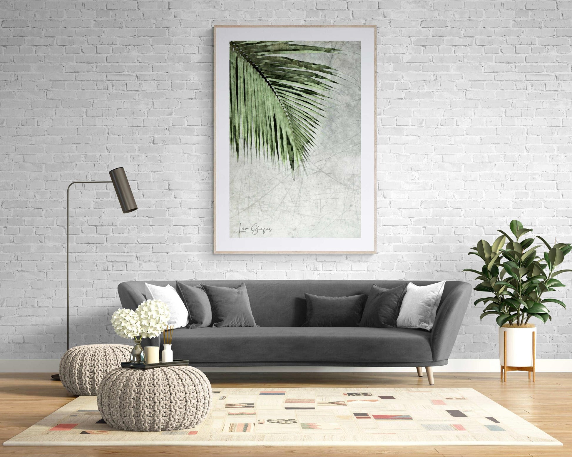 The Green Corner Wall Art - ARTAX GALLERY