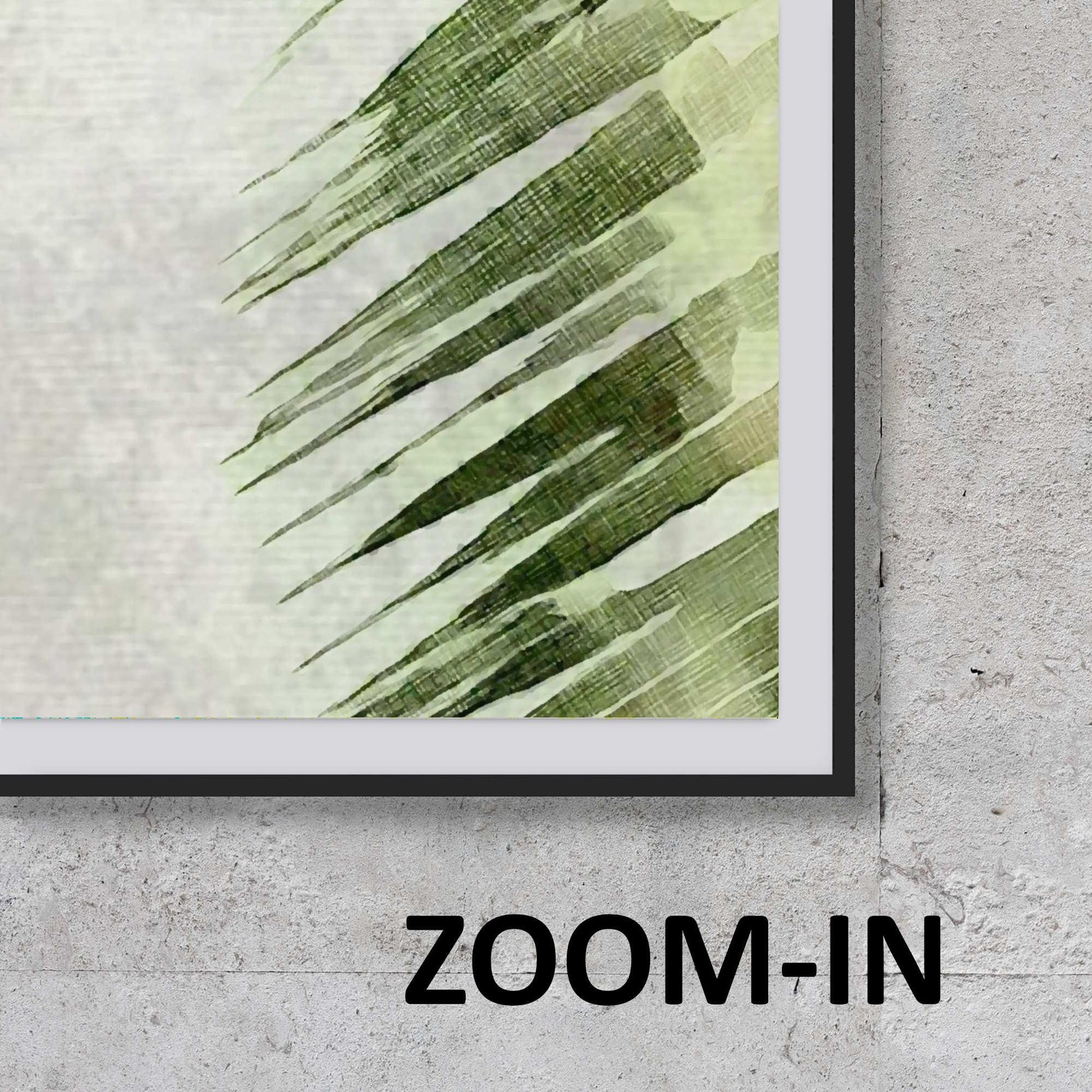 Silent Green Wall Art - ARTAX GALLERY