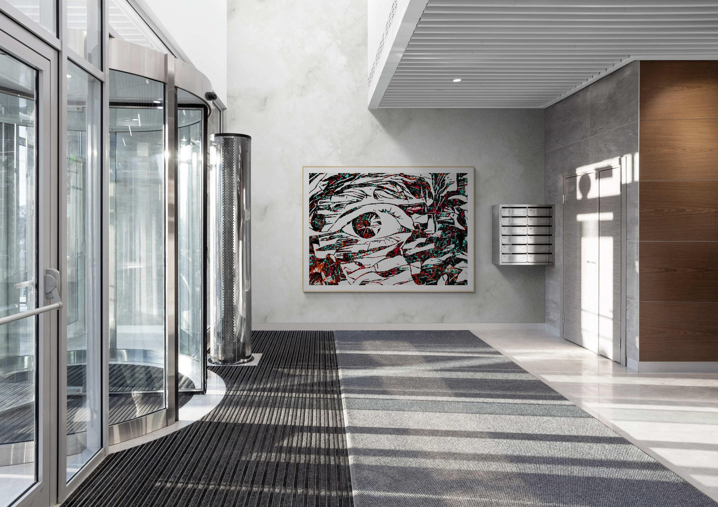 Pop Art Eye Wall Art - ARTAX GALLERY