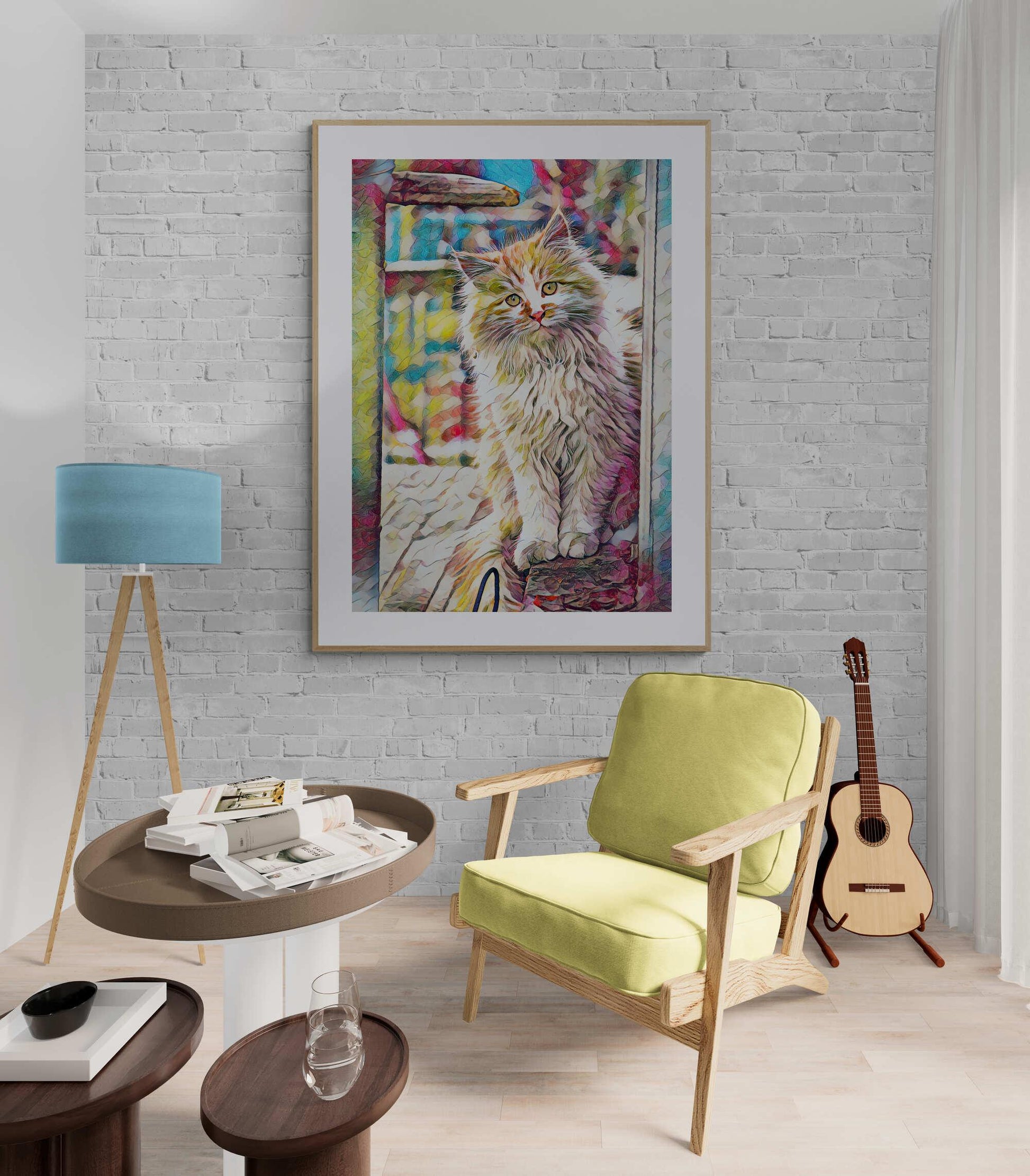 Ragdoll Cat Magic Wall Art - ARTAX GALLERY