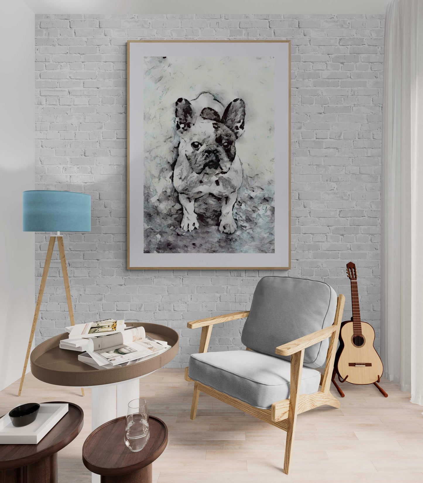 French Bulldog Wall Art - ARTAX GALLERY