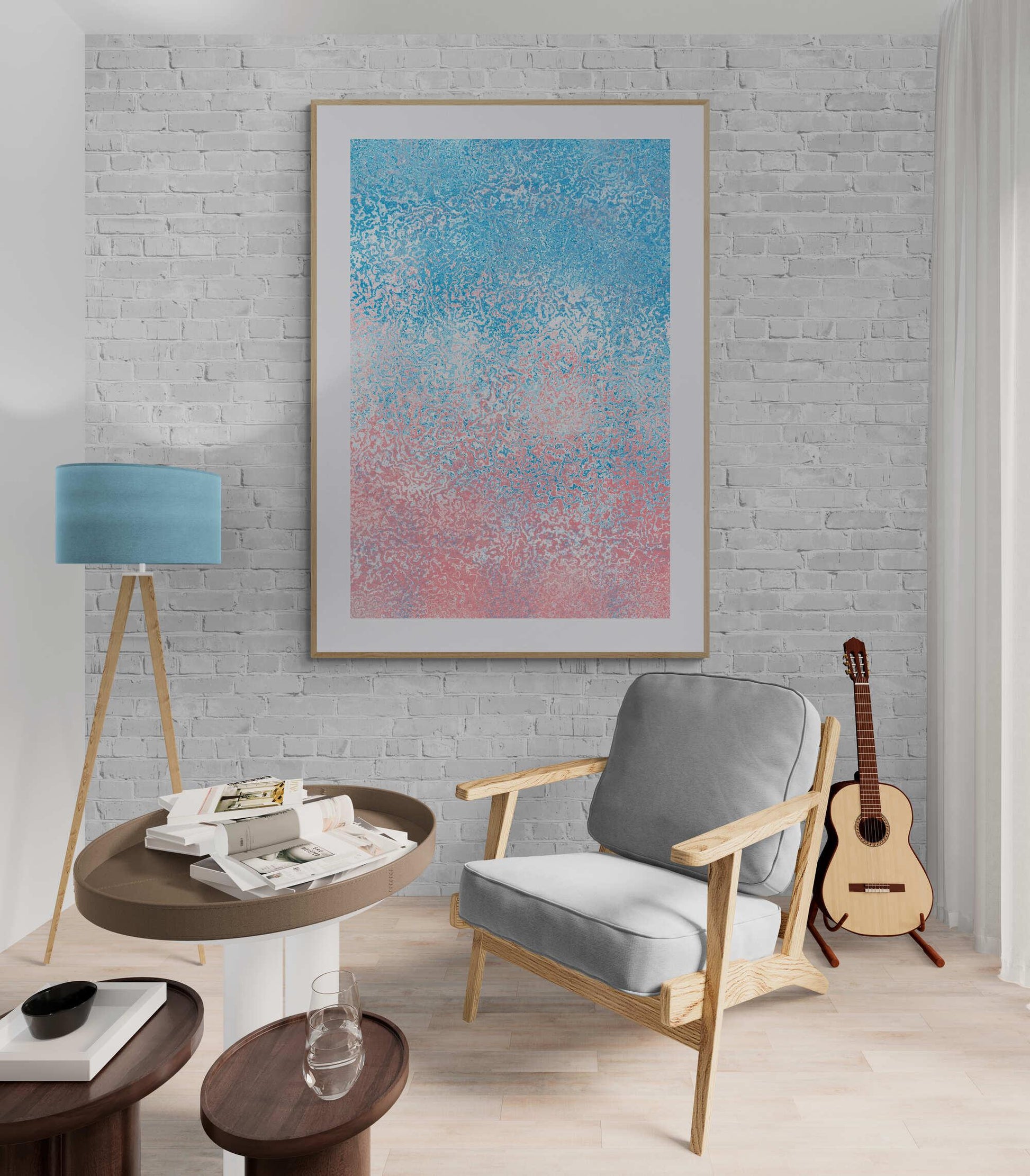 Wine River Wall Art - ARTAX GALLERY