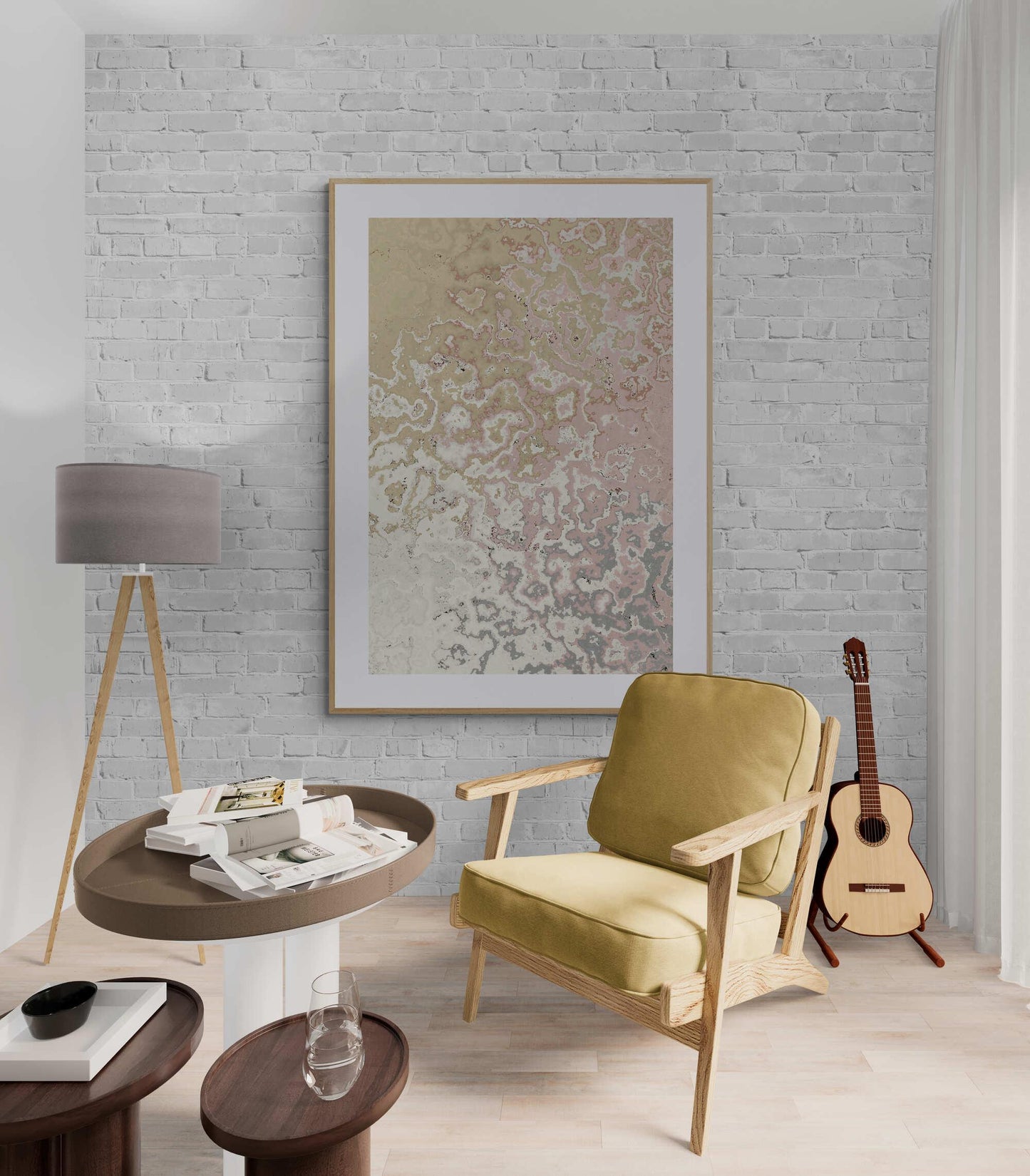 Pink Maze Wall Art - ARTAX GALLERY