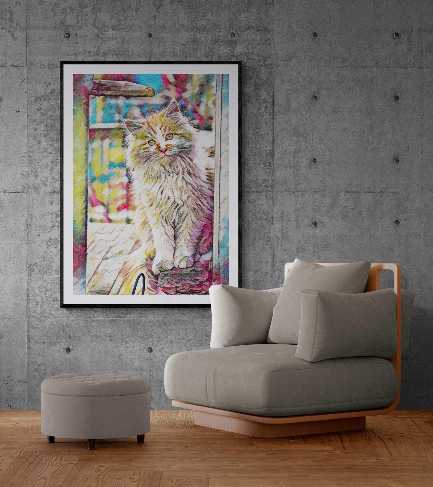 Ragdoll Cat Magic Wall Art - ARTAX GALLERY