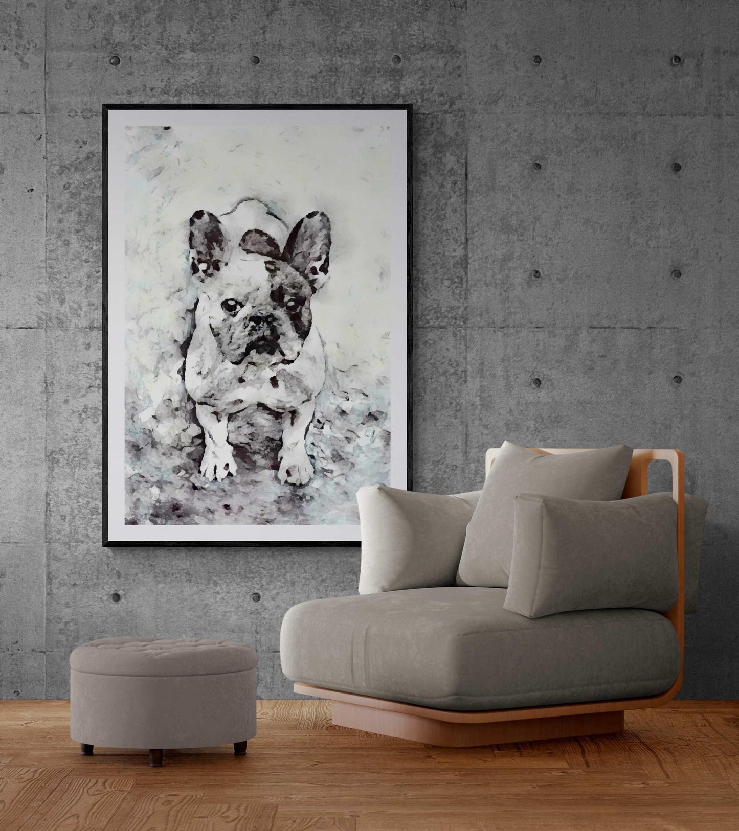French Bulldog Wall Art - ARTAX GALLERY