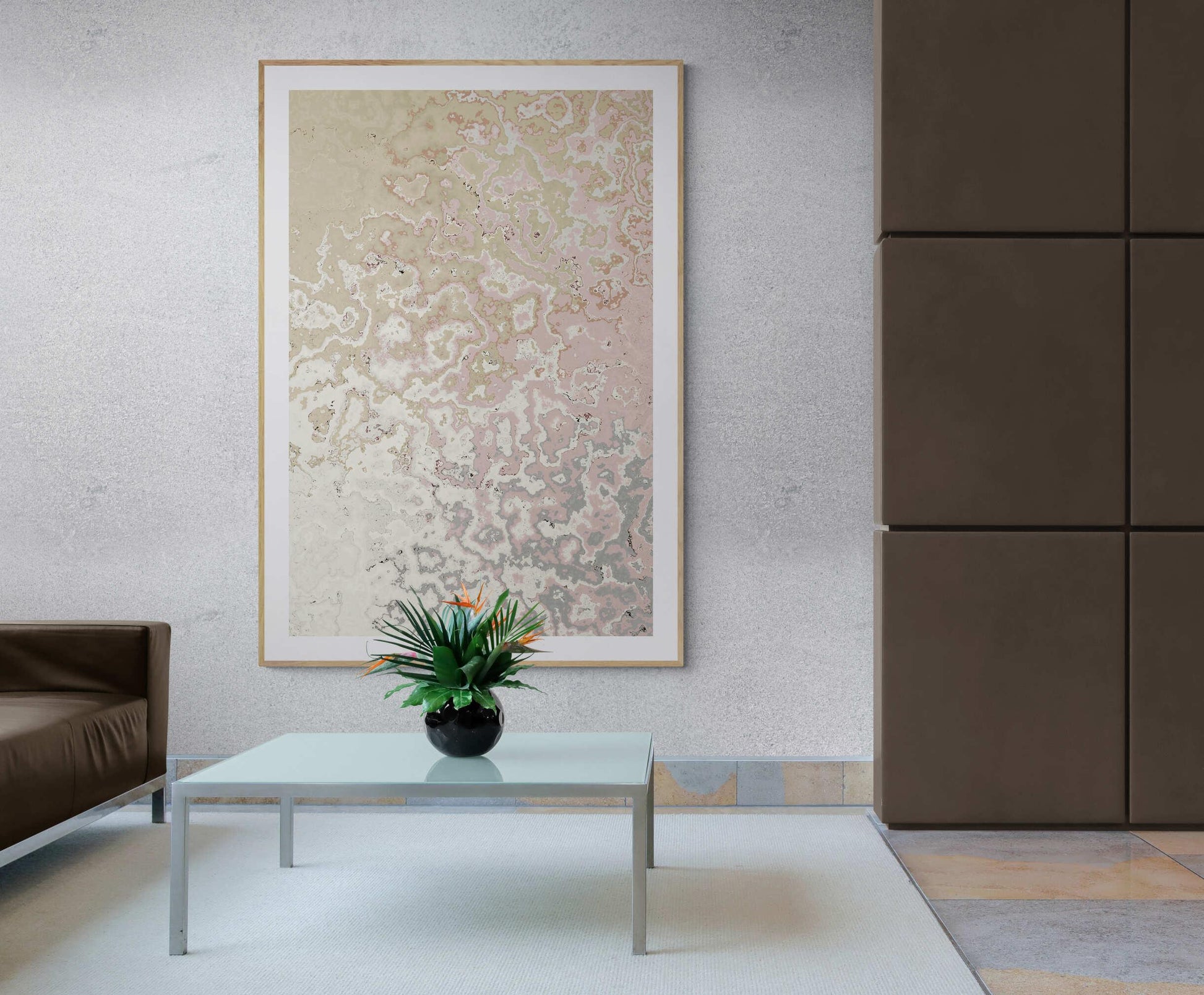 Pink Maze Wall Art - ARTAX GALLERY