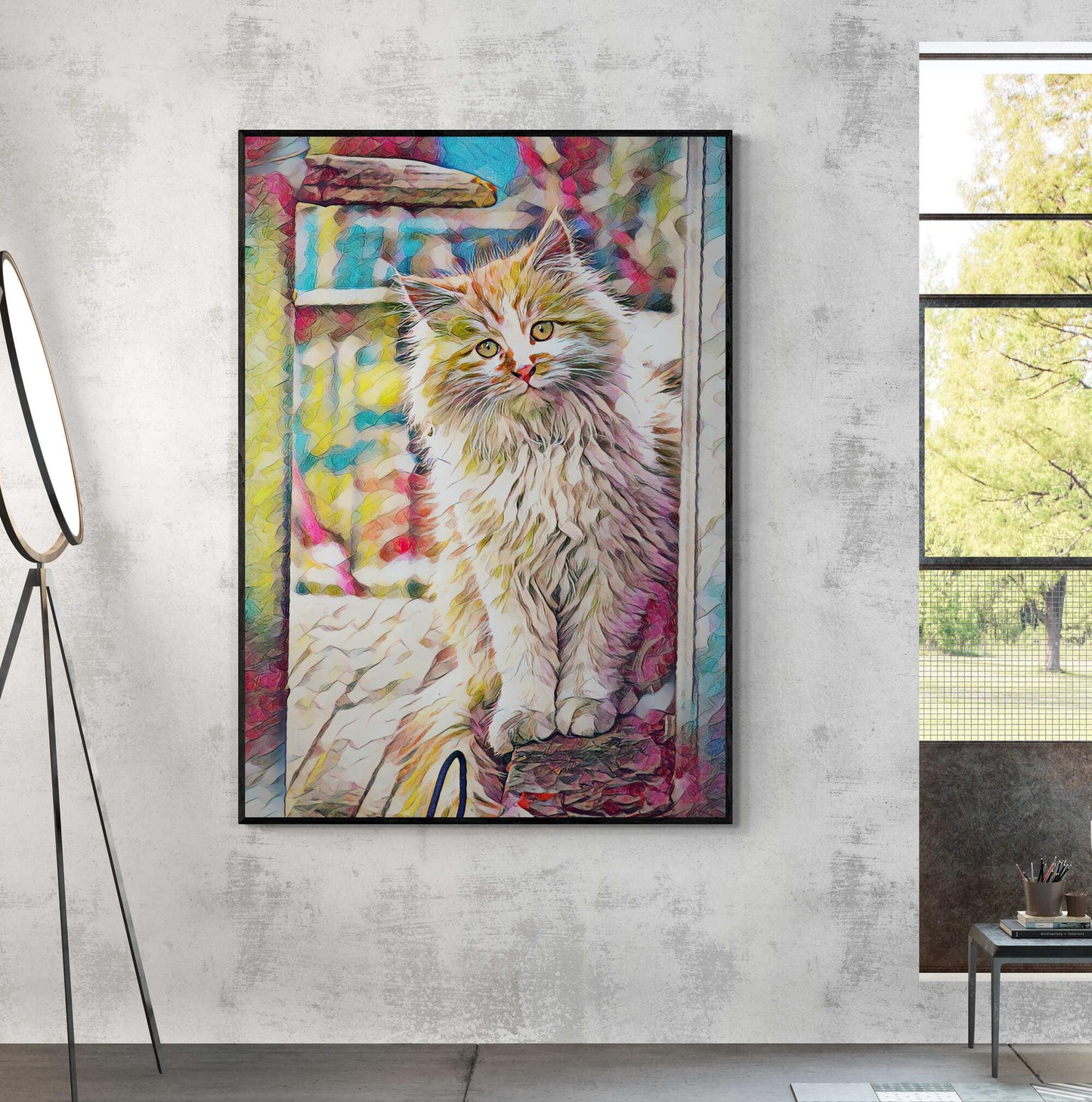Ragdoll Cat Magic Wall Art - ARTAX GALLERY