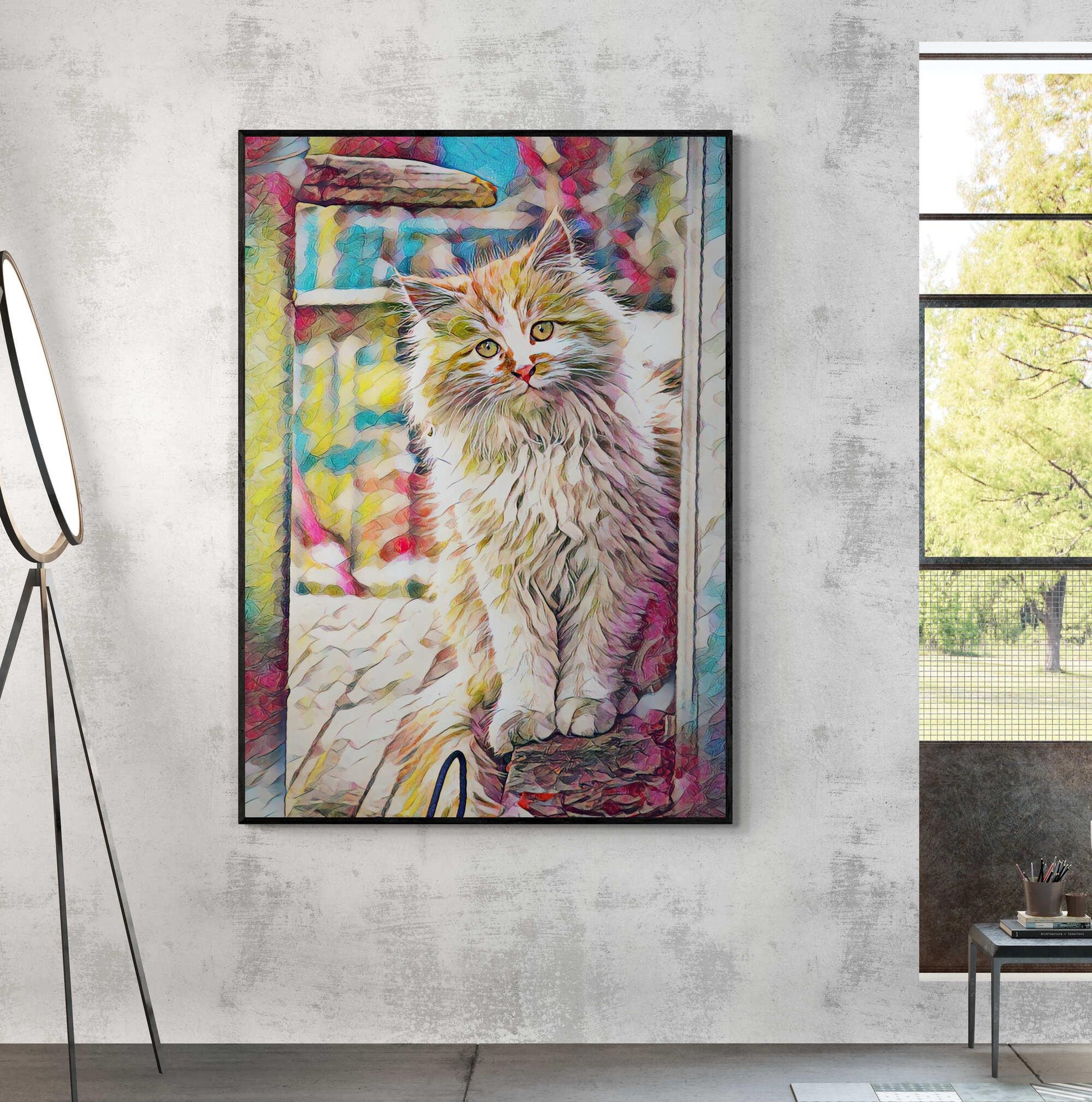 Ragdoll Cat Magic Wall Art - ARTAX GALLERY