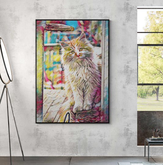 Ragdoll Cat Magic Wall Art - ARTAX GALLERY