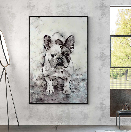 French Bulldog Wall Art - ARTAX GALLERY
