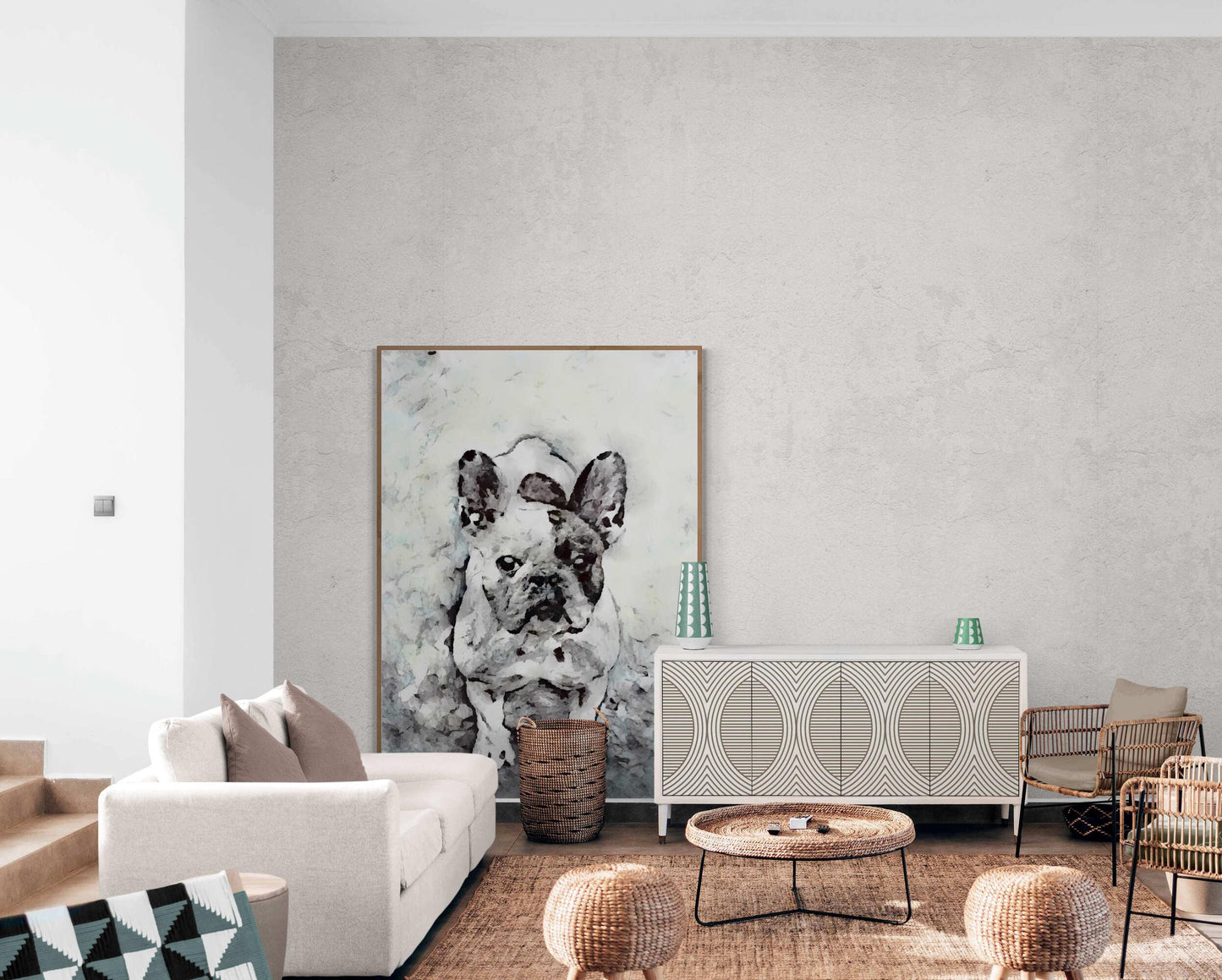 French Bulldog Wall Art - ARTAX GALLERY