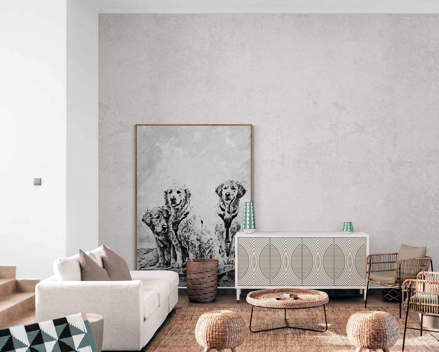 Golden Retrievers Wall Art - ARTAX GALLERY