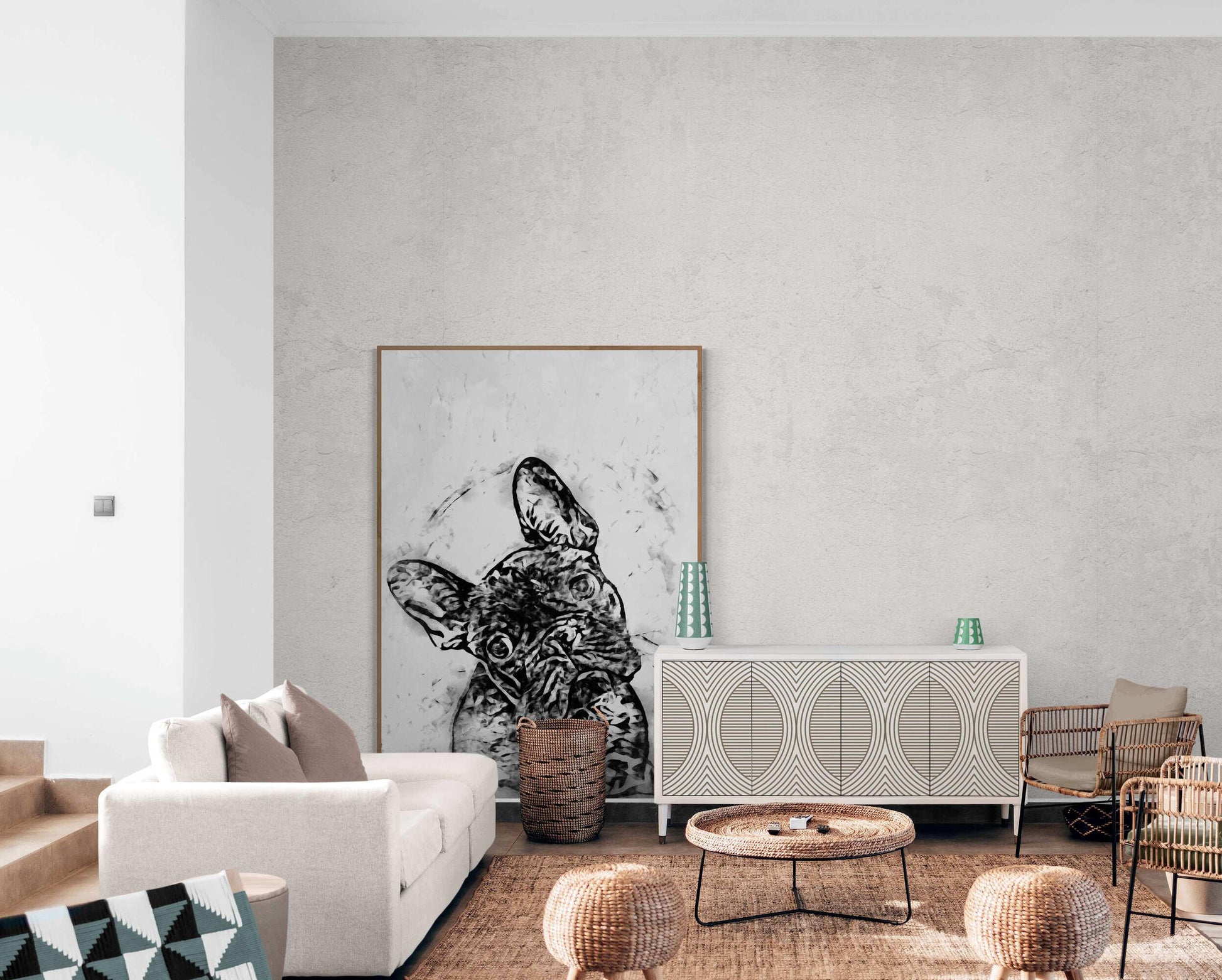 French Bulldog Wall Art - ARTAX GALLERY