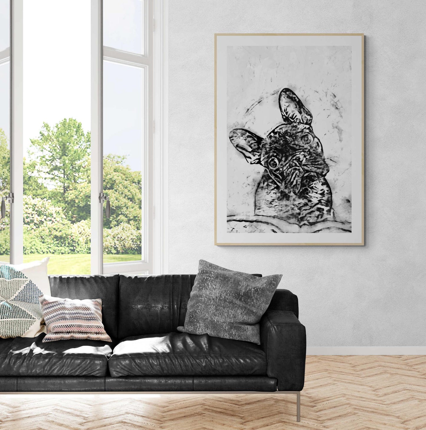 French Bulldog Wall Art - ARTAX GALLERY