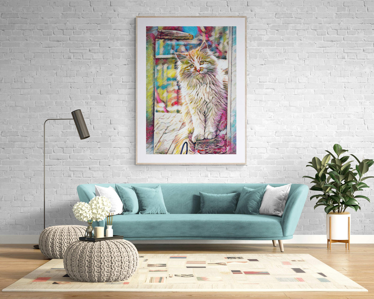 Ragdoll Cat Magic Wall Art - ARTAX GALLERY