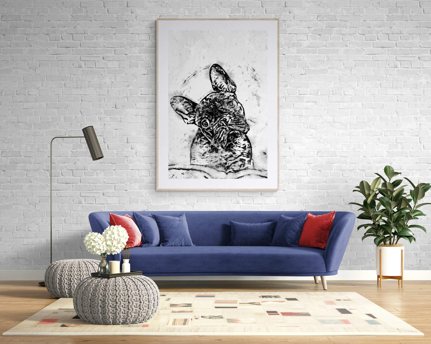 French Bulldog Wall Art - ARTAX GALLERY
