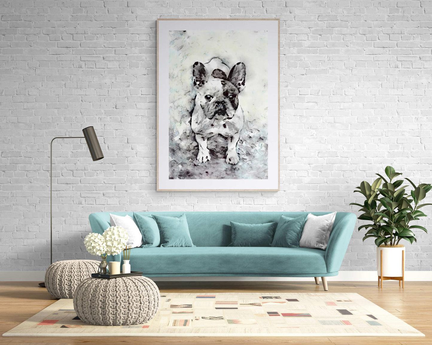 French Bulldog Wall Art - ARTAX GALLERY