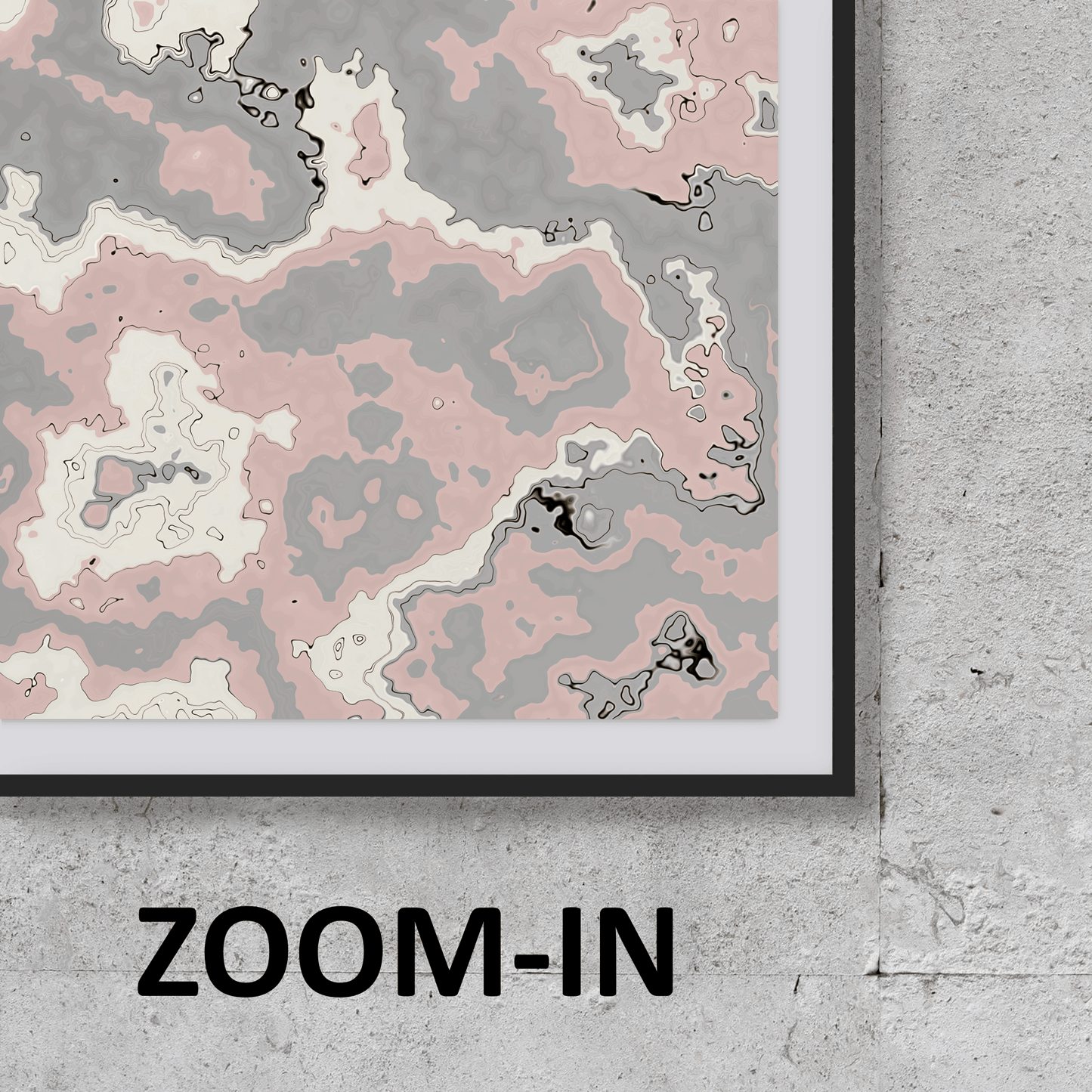 Pink Maze Wall Art - ARTAX GALLERY