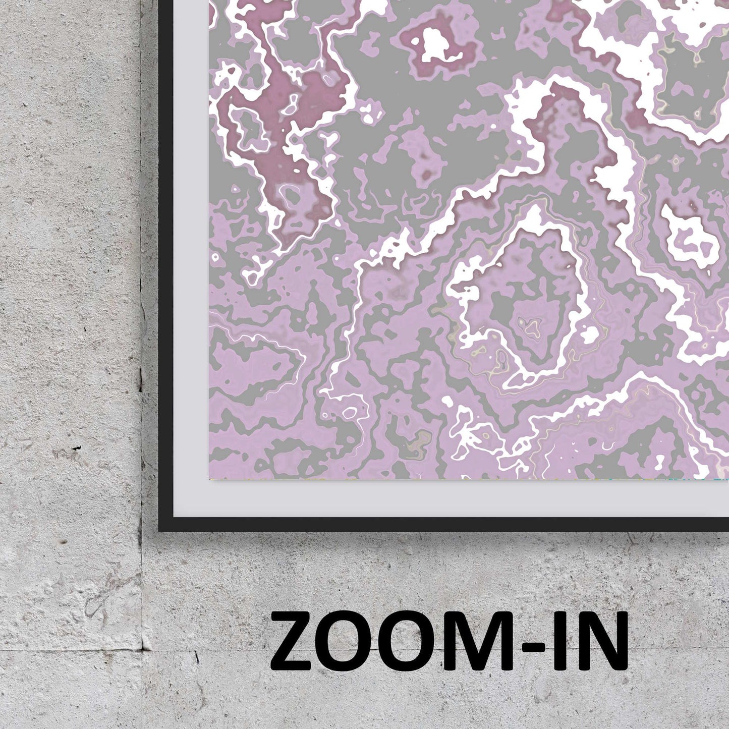 Purple Green Wall Art - ARTAX GALLERY